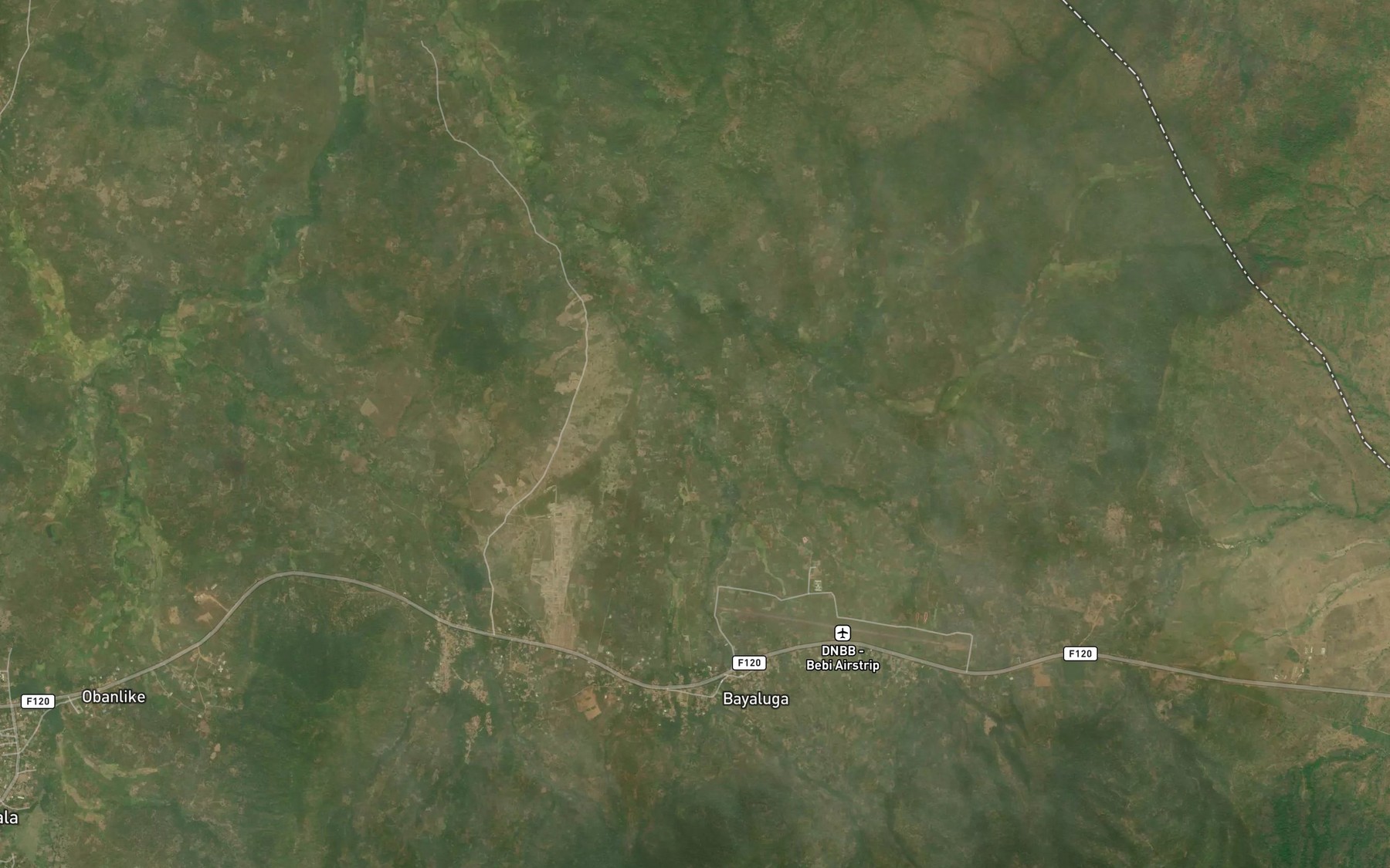 Satellite map of the Iyan