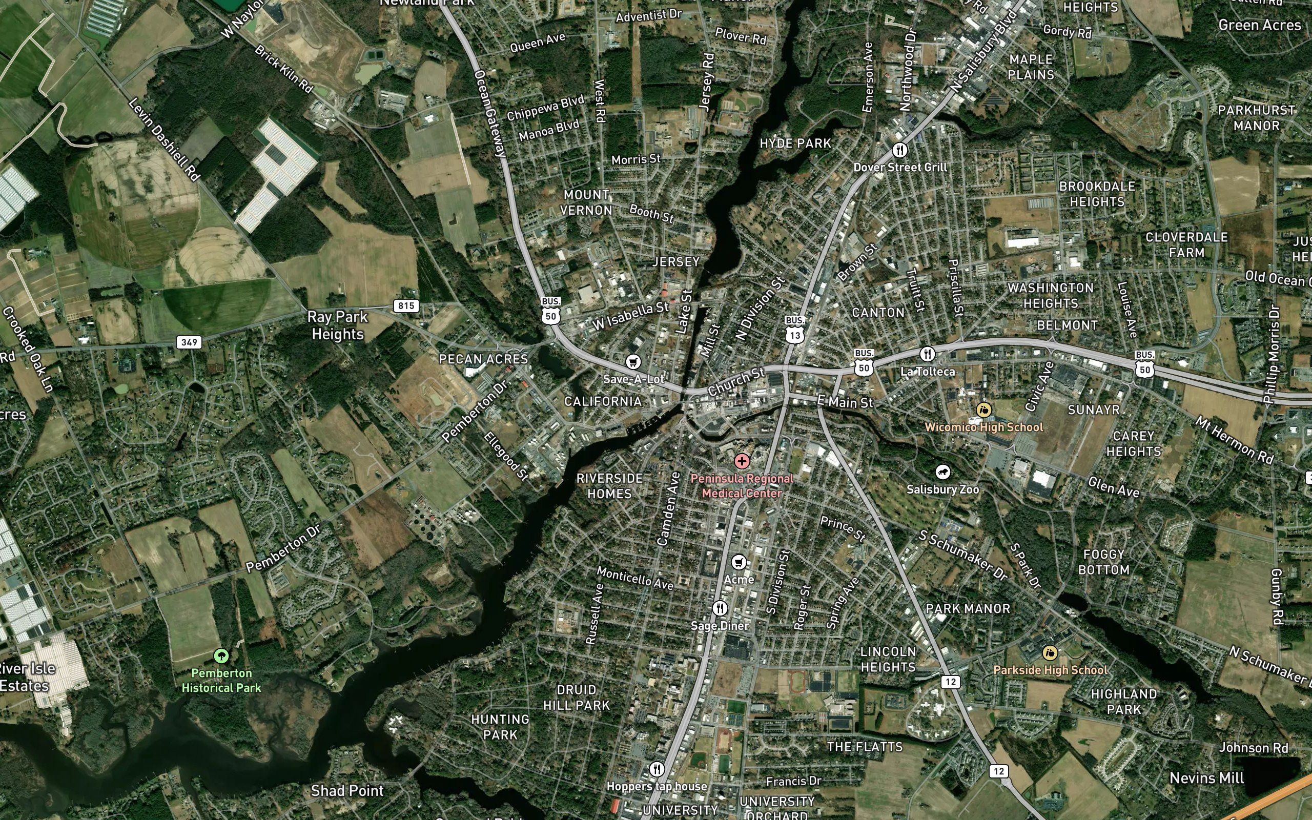 South Prong Wicomico River