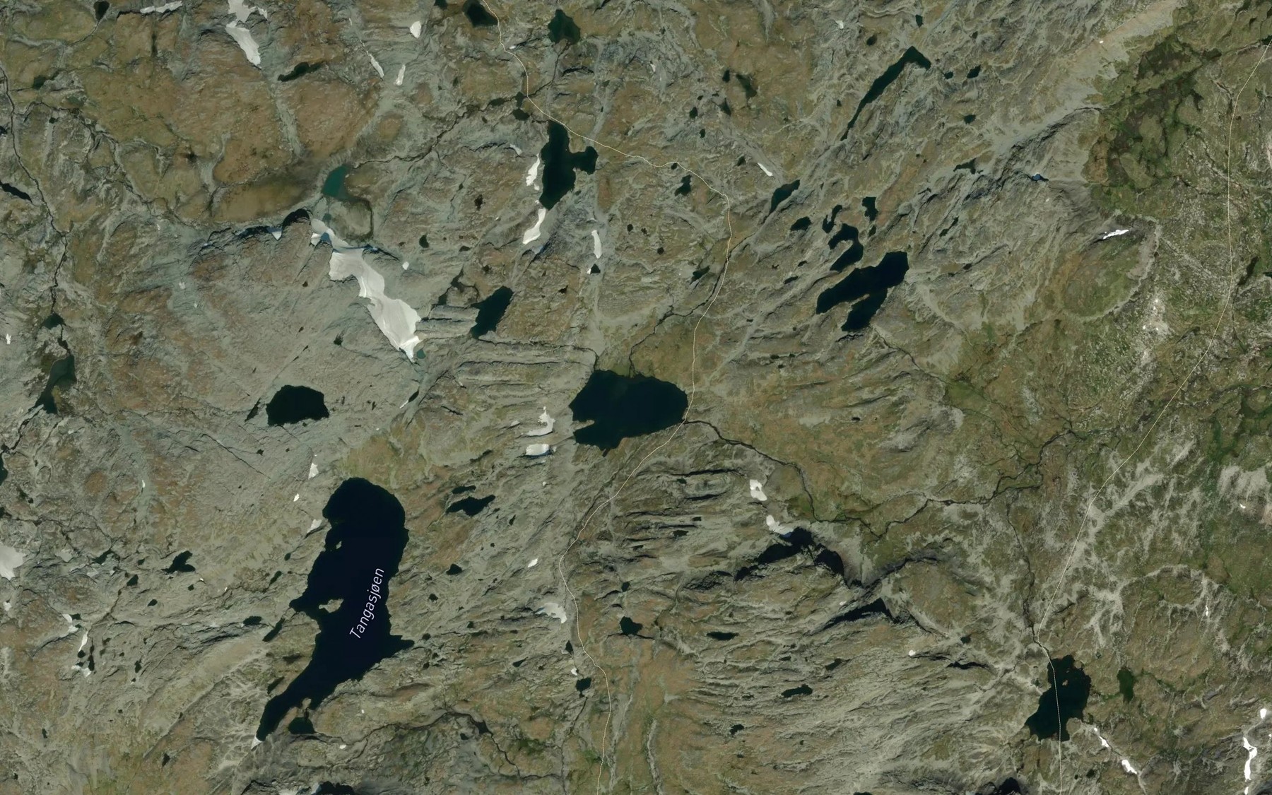 Satellite map of the Sigridtjorni
