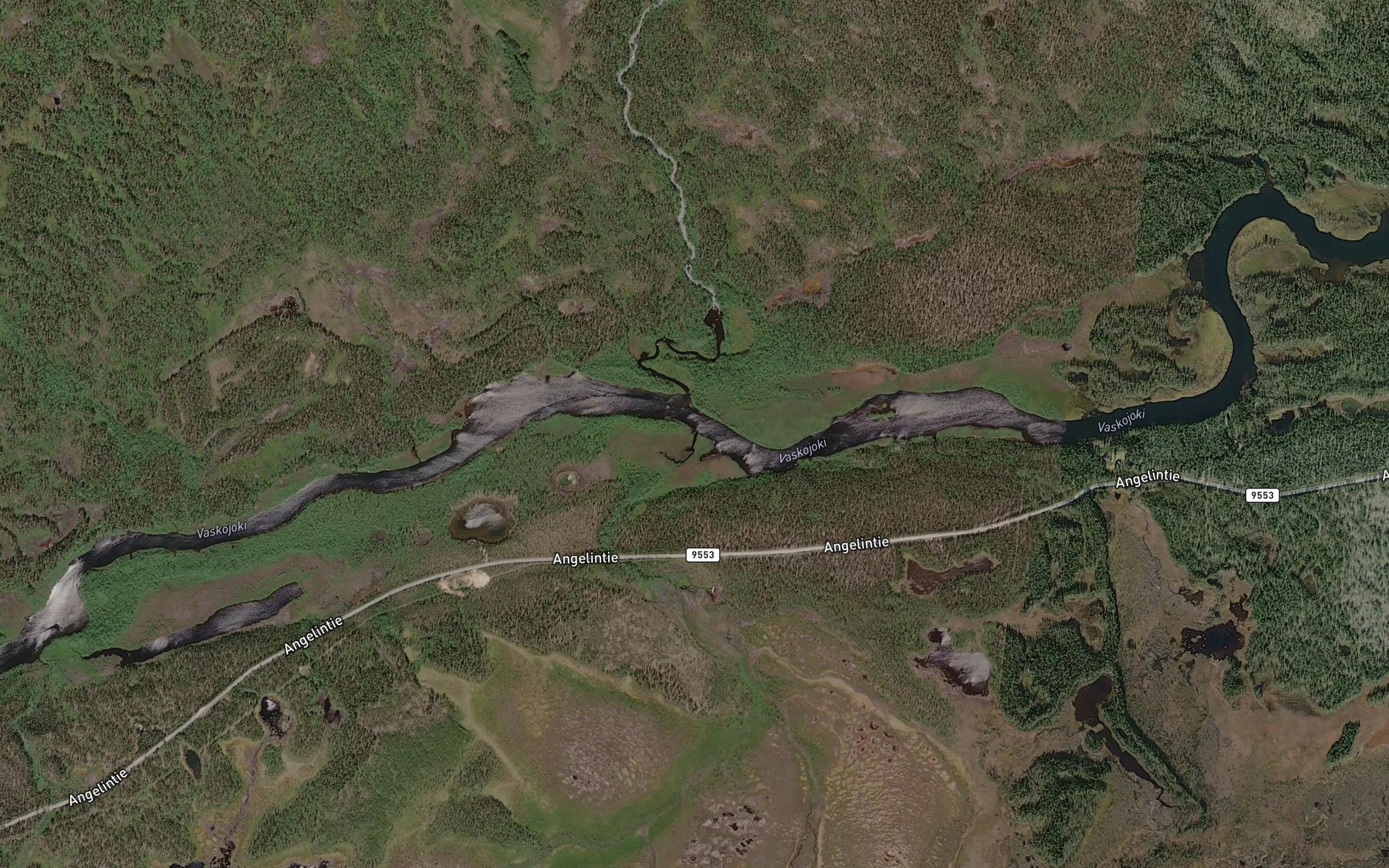 Satellite map of the Ristijanganoja