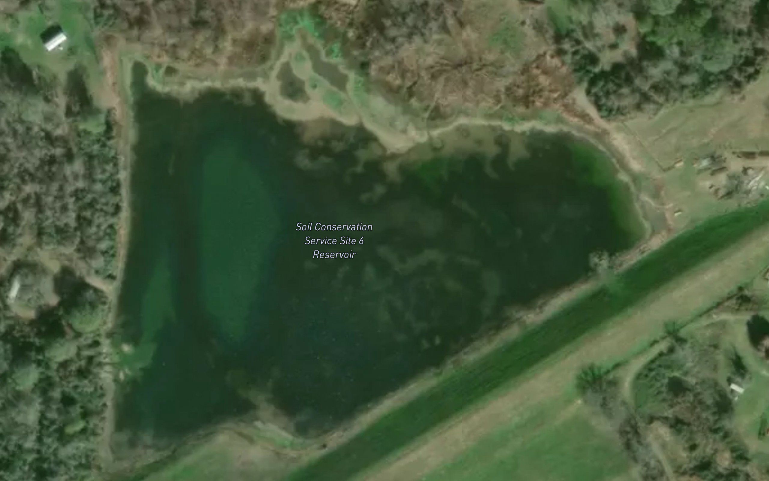 Soil Conservation Service Site 6 Reservoir