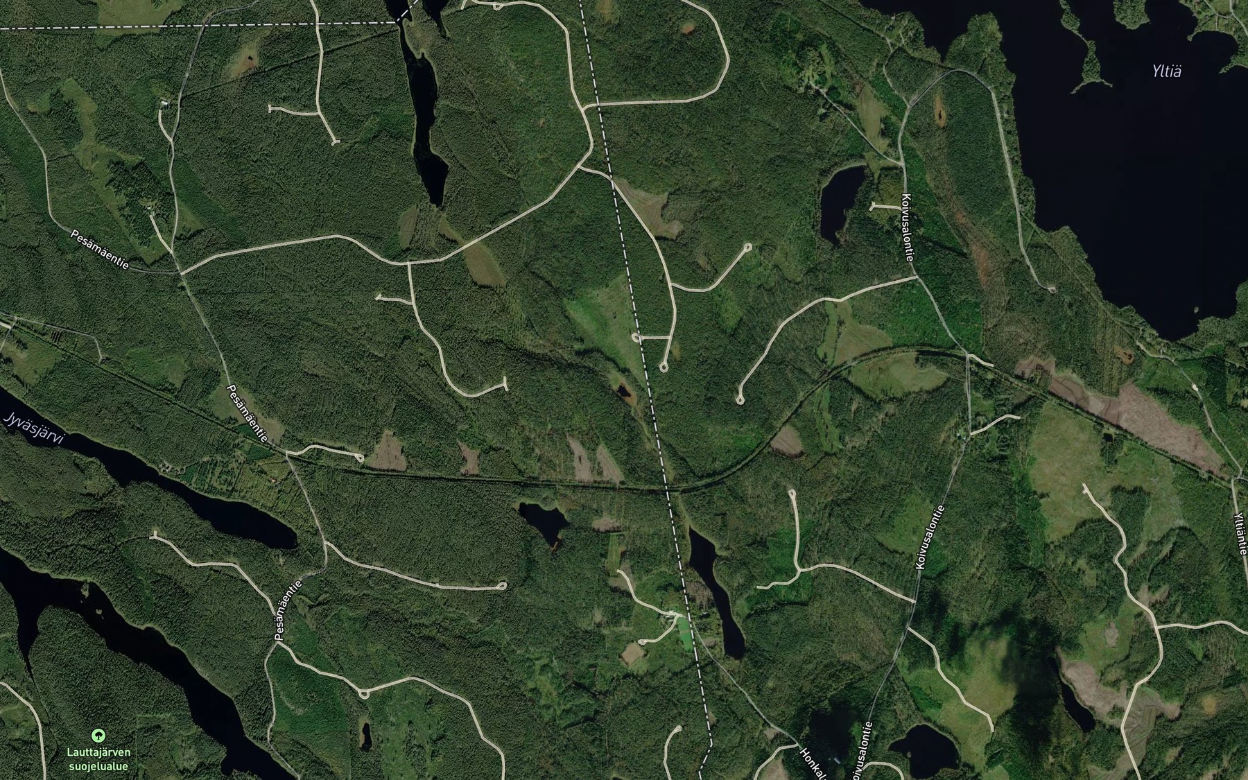 Satellite map of the Rimminlammi