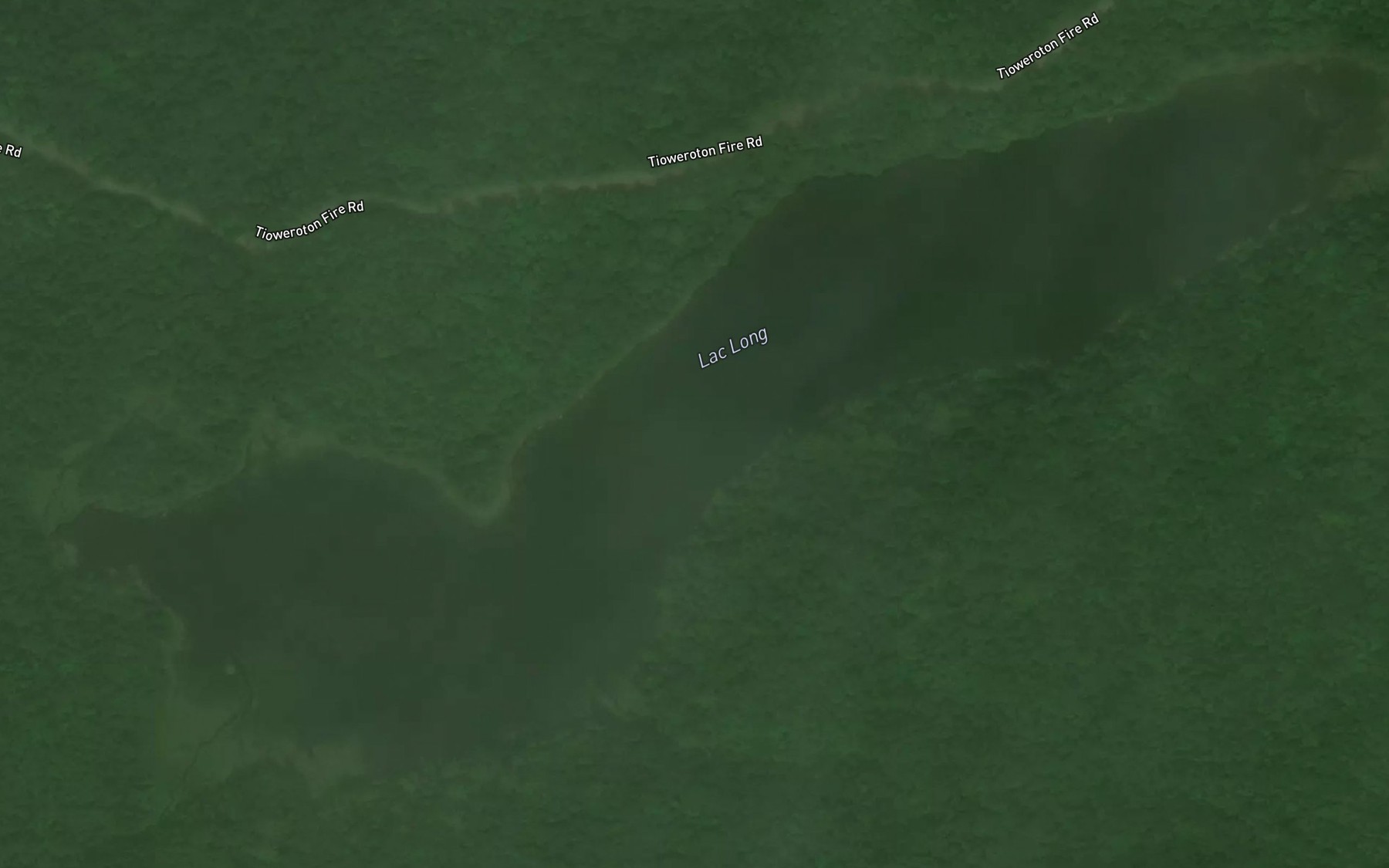 Satellite map of the Lac Long
