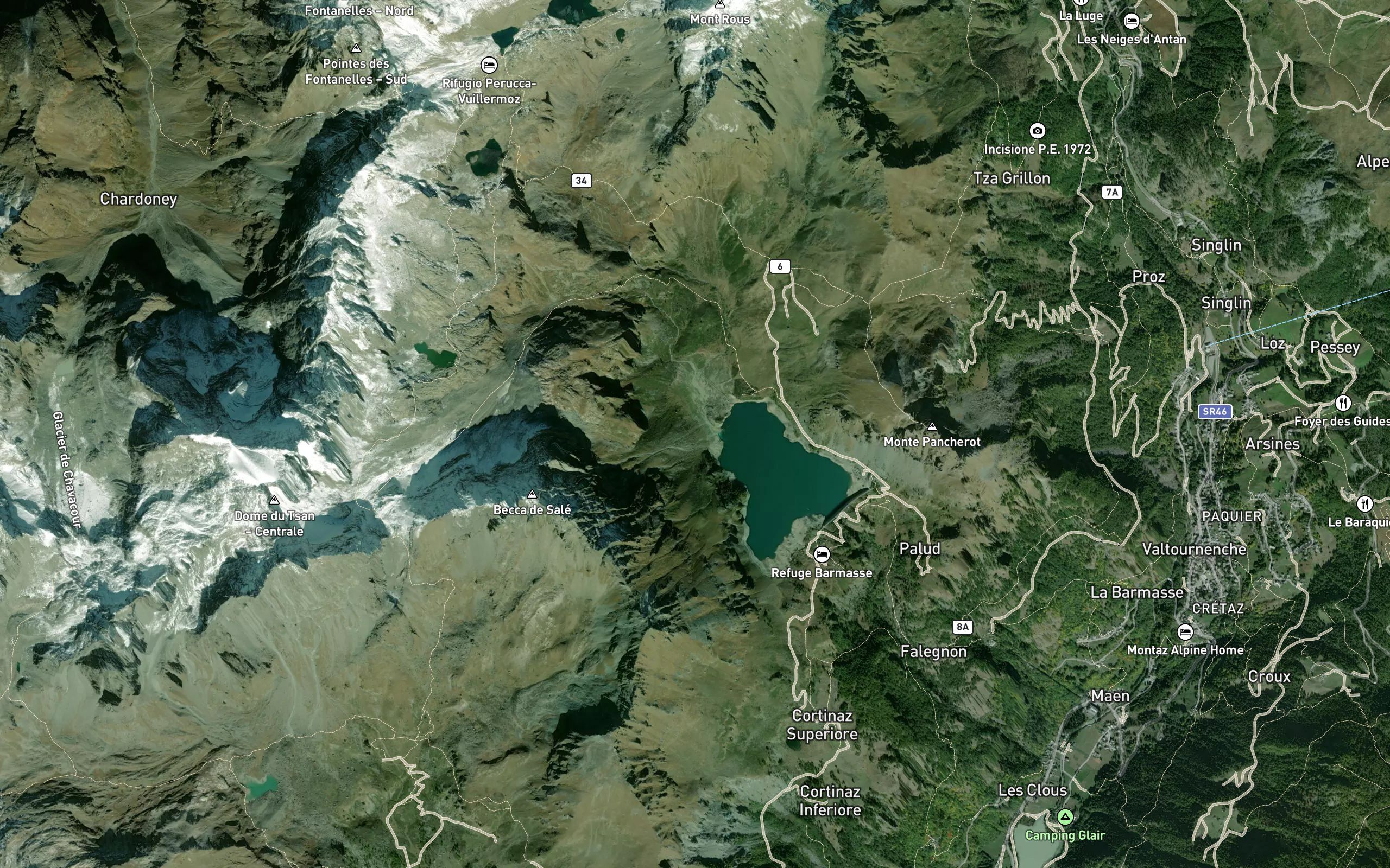 Lago di Cignana