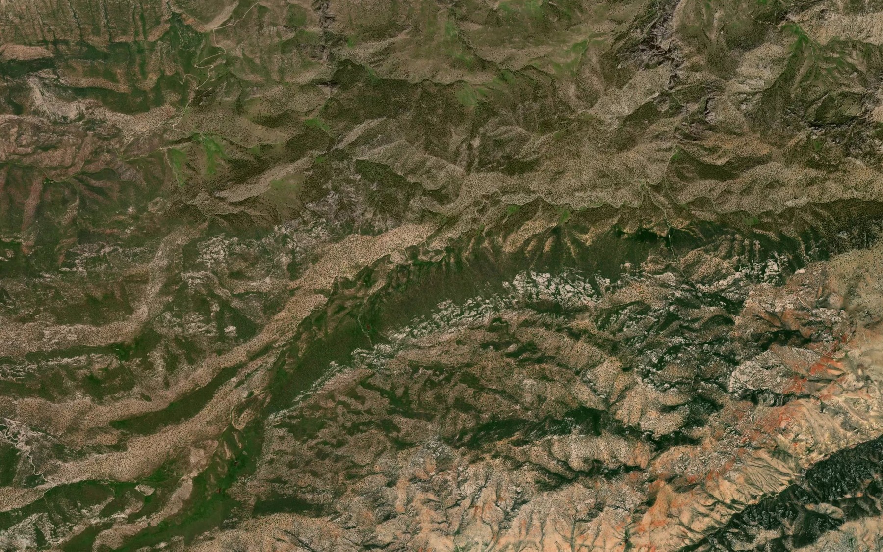Satellite map of the Rodnik Uch-Bulak