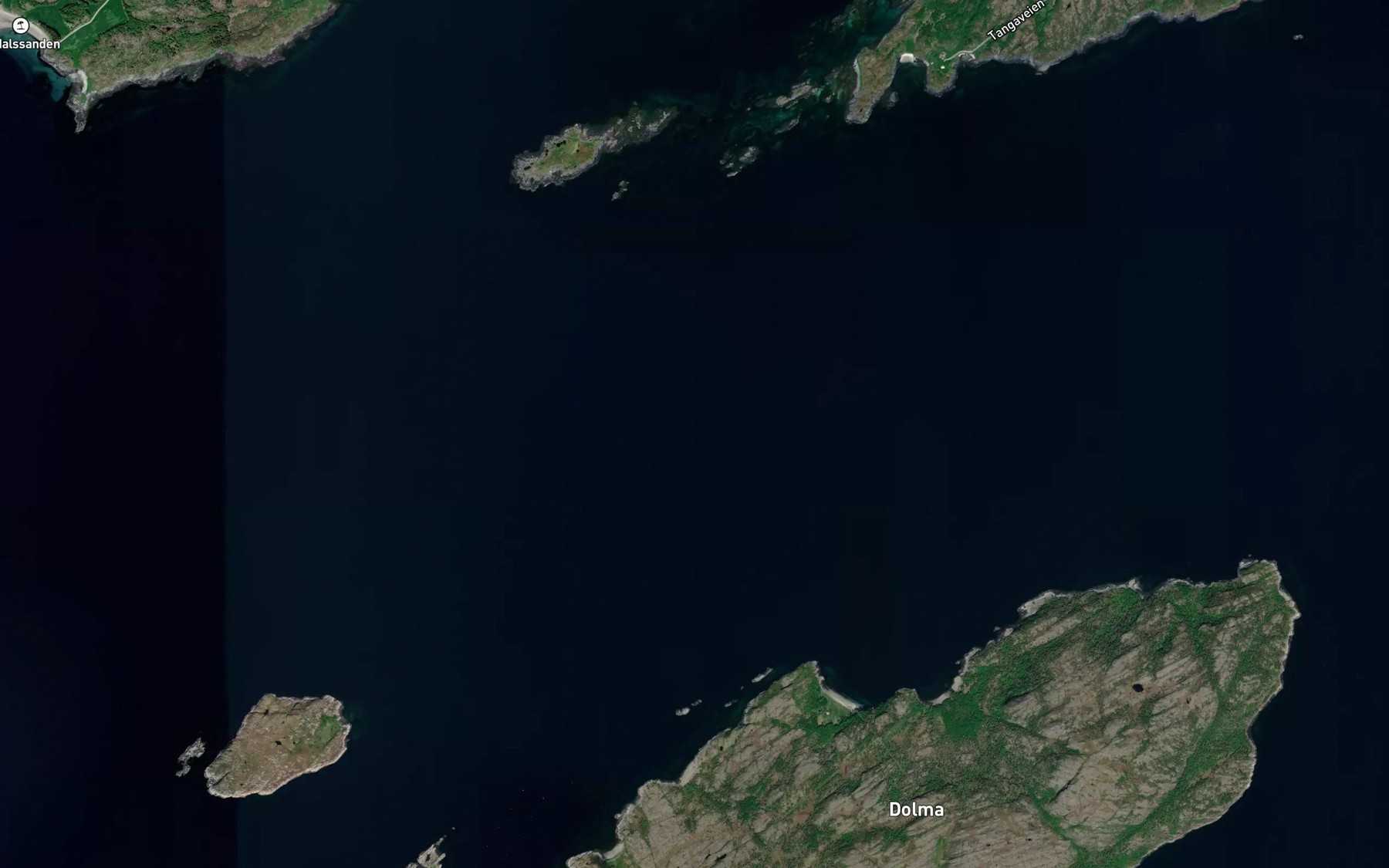 Satellite map of the Lekafjorden