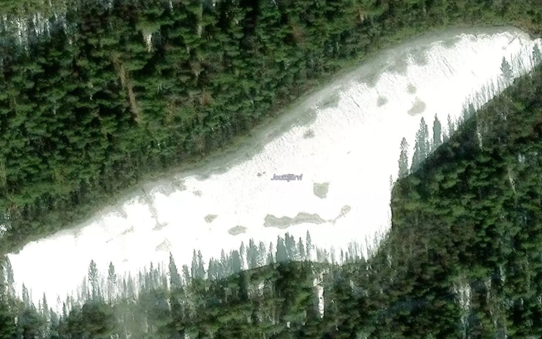 Satellite map of the Jouttijarvi