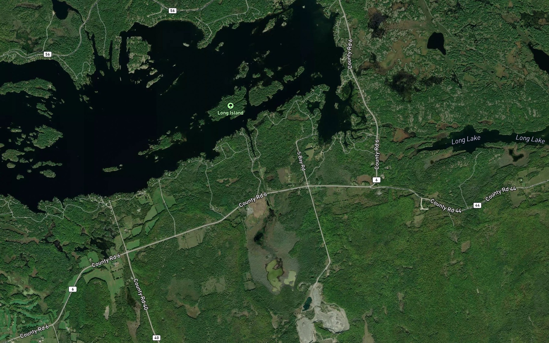 Satellite map of the Julia Creek