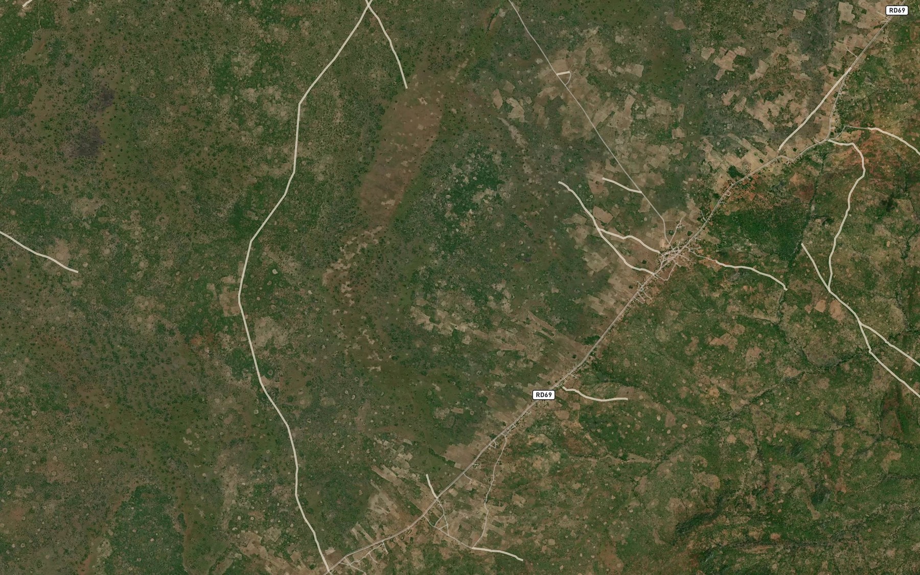 Satellite map of the Chanka