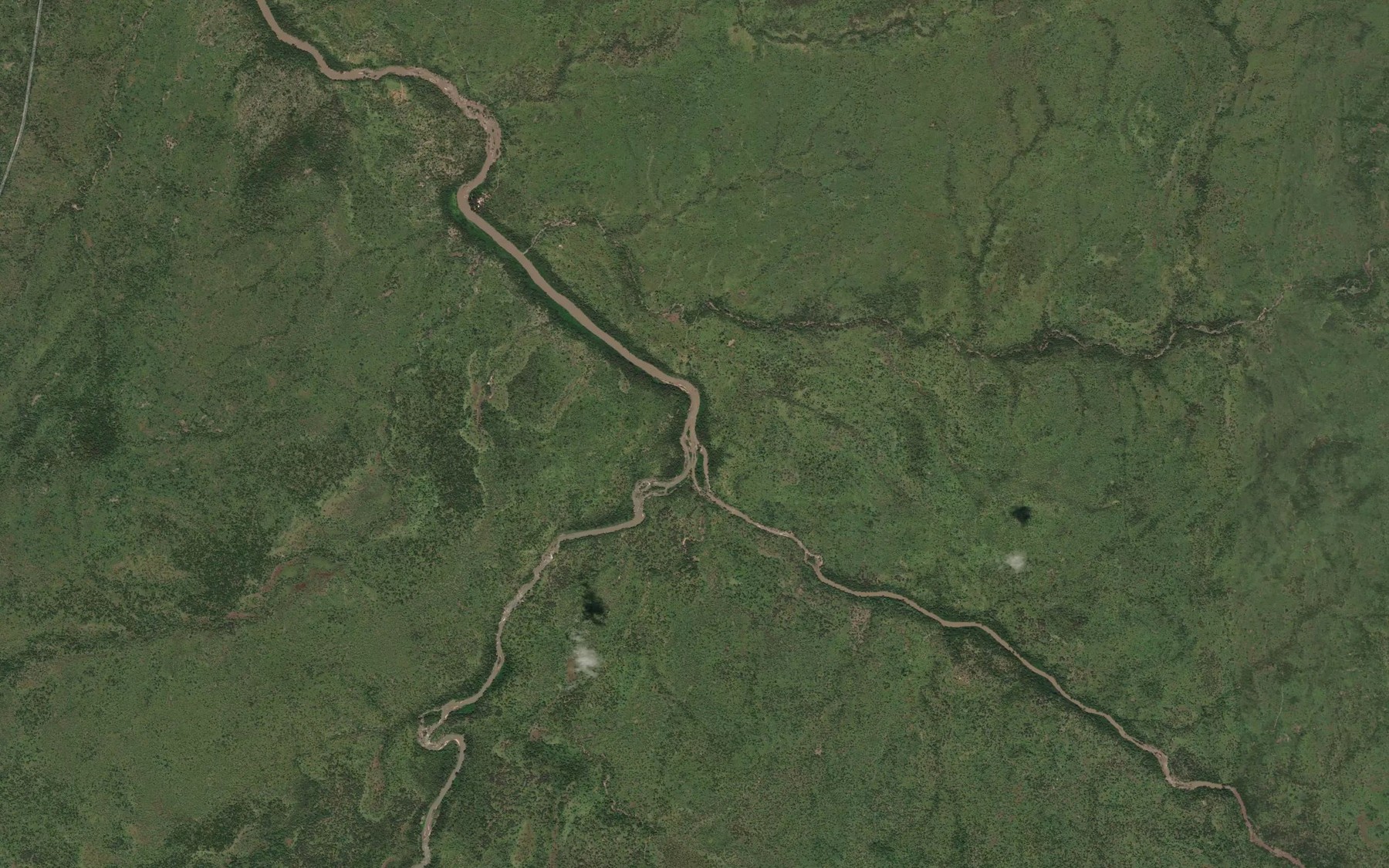Satellite map of the Mayo Roul