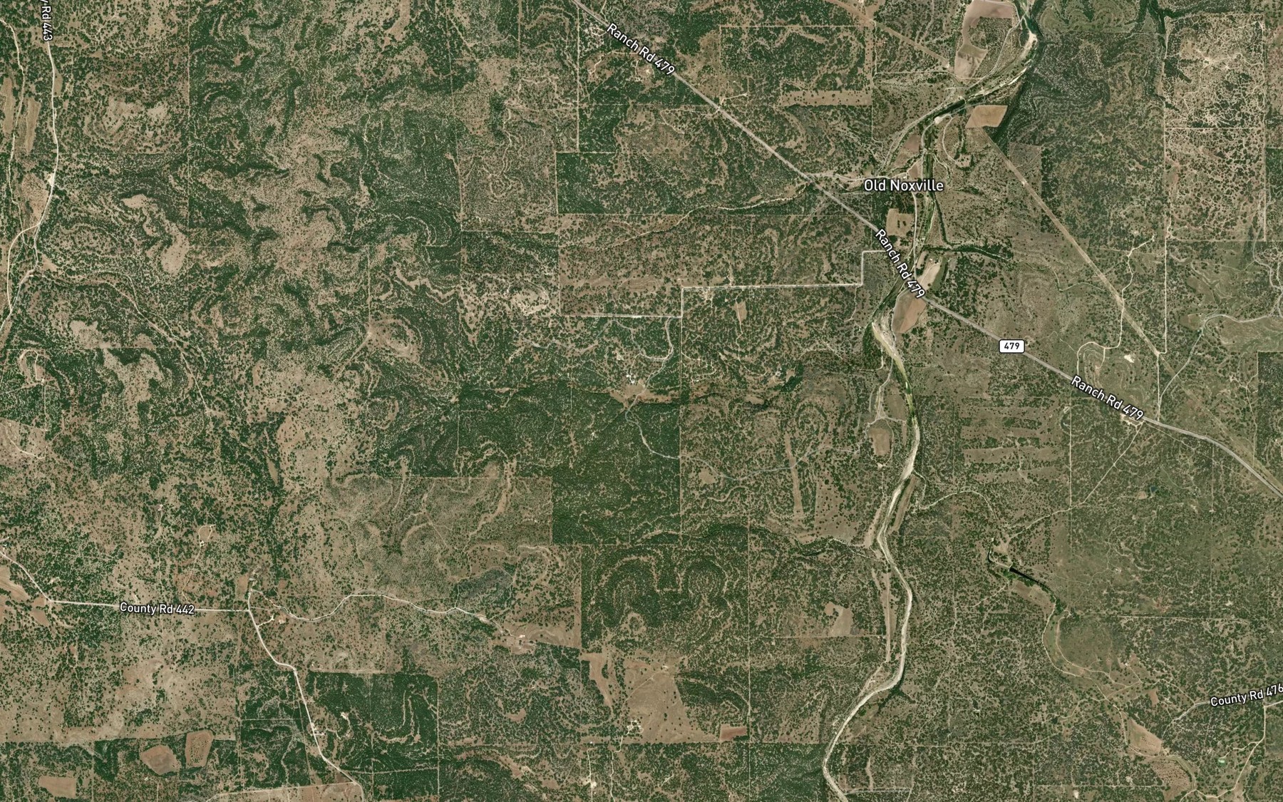 Satellite map of the Old Ranch Spring