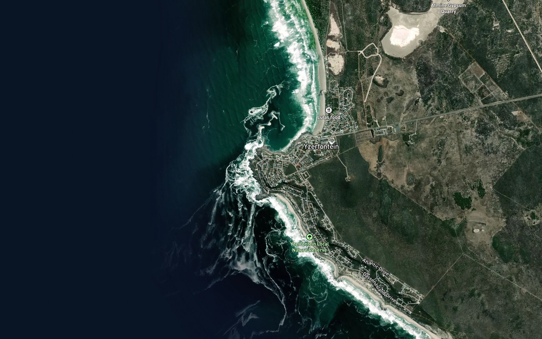 Satellite map of the Smoedbaai