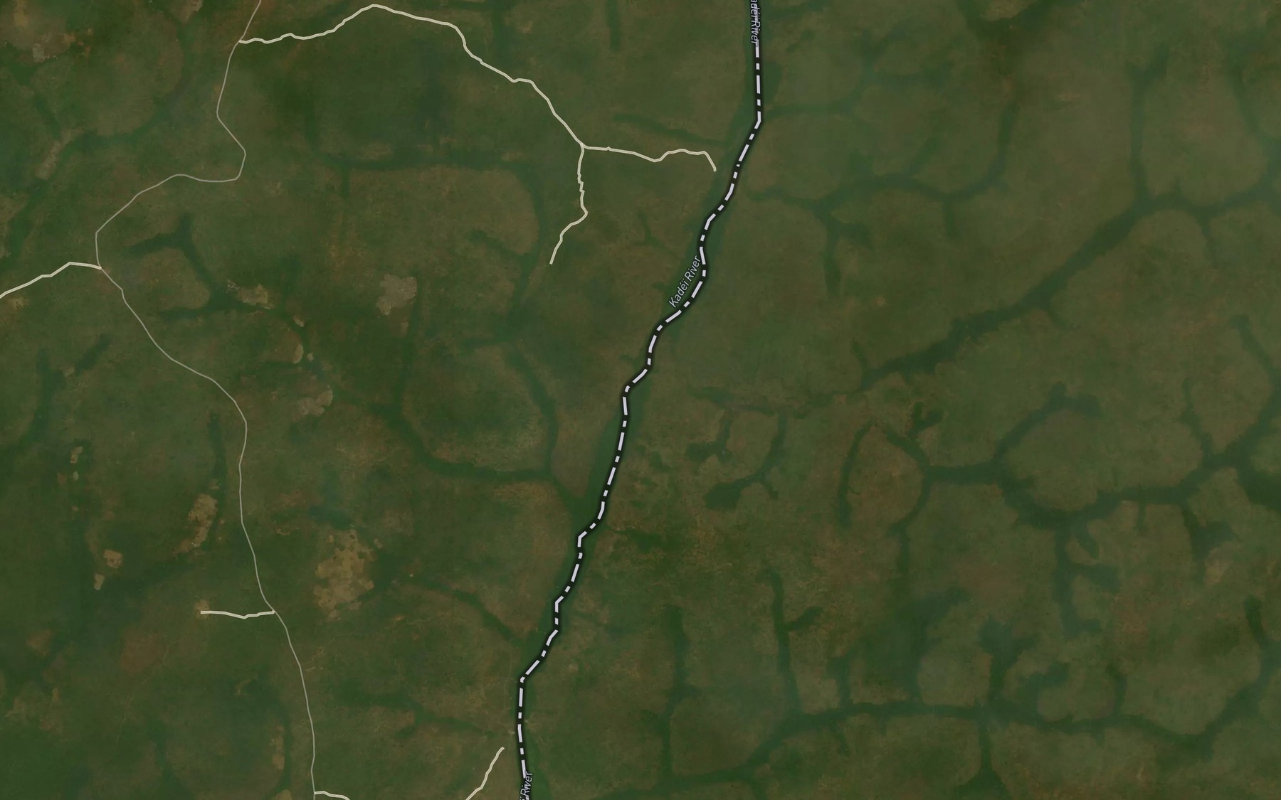 Satellite map of the Tombi
