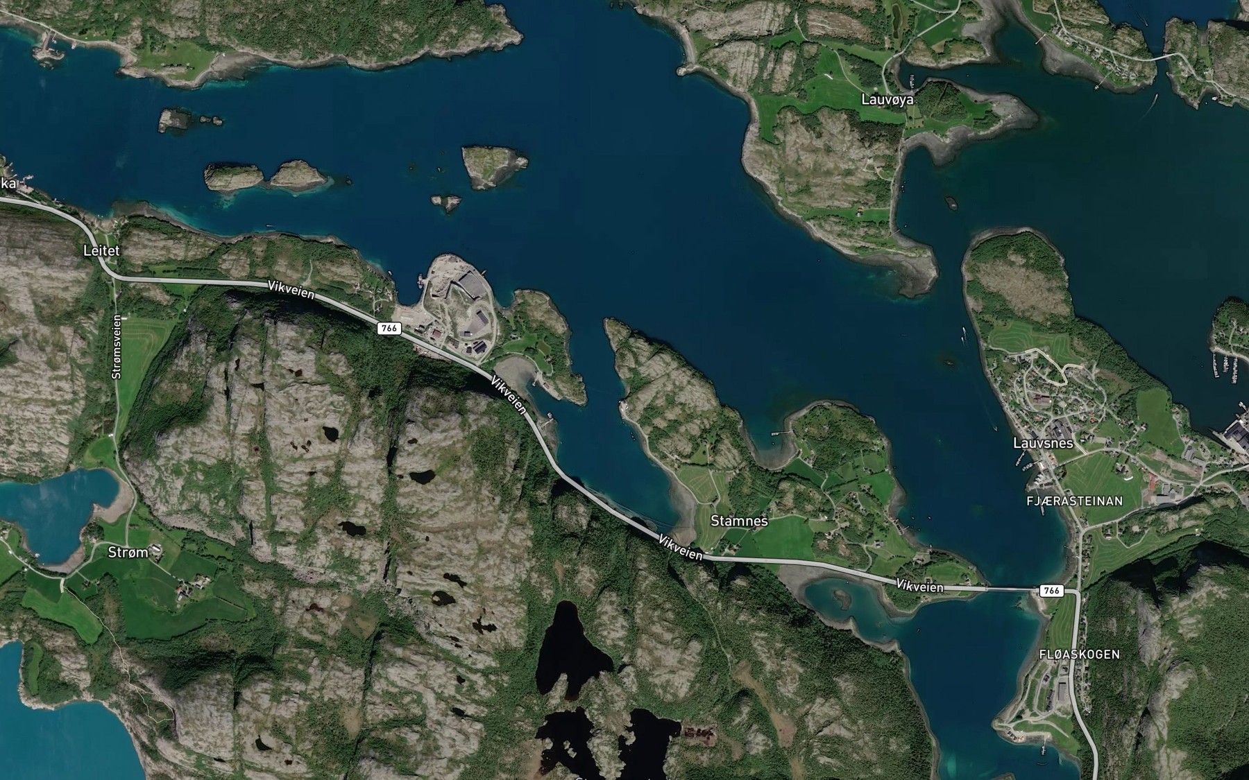 Satellite map of the Vannavika