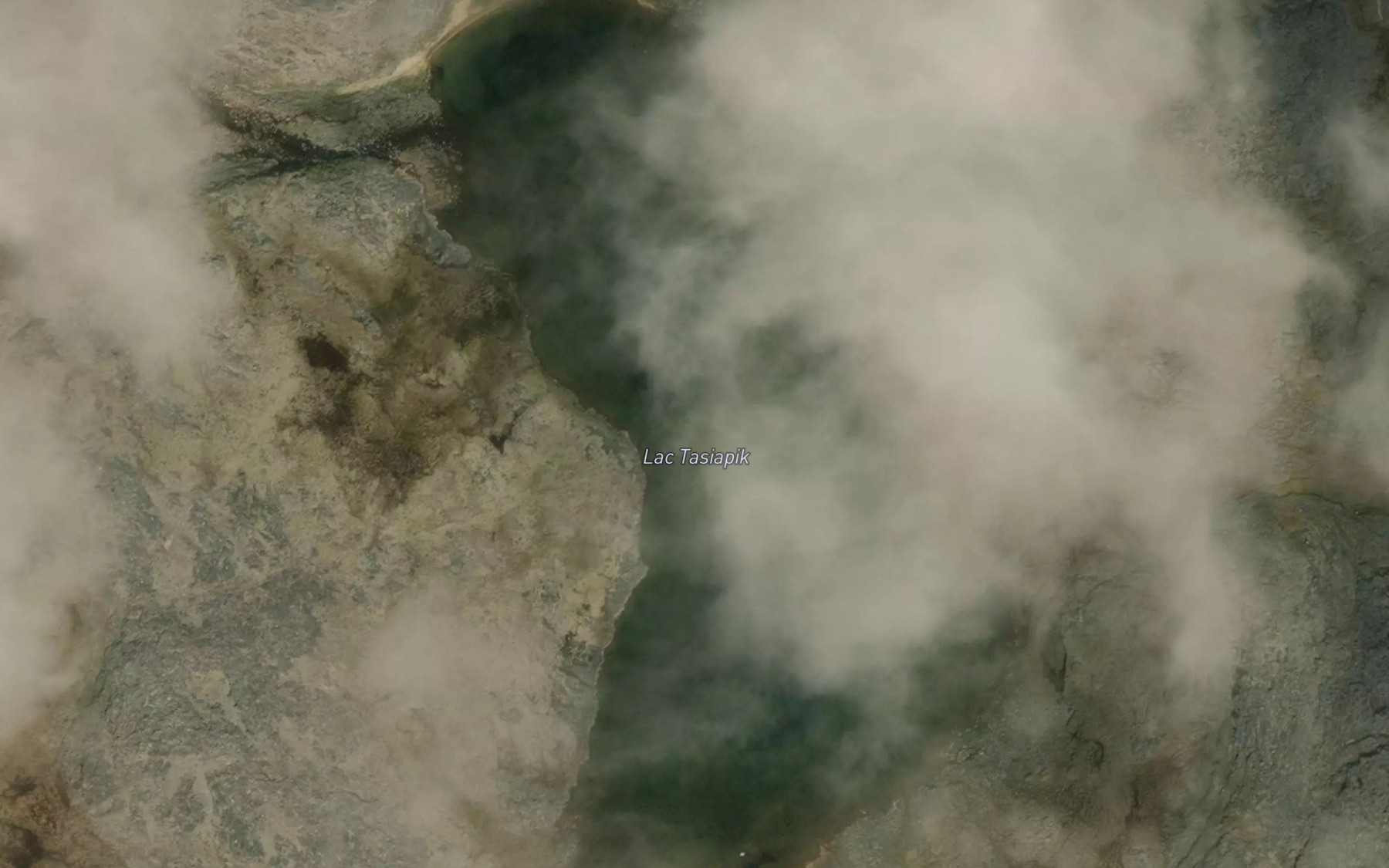 Satellite map of the Lac Tasiapik