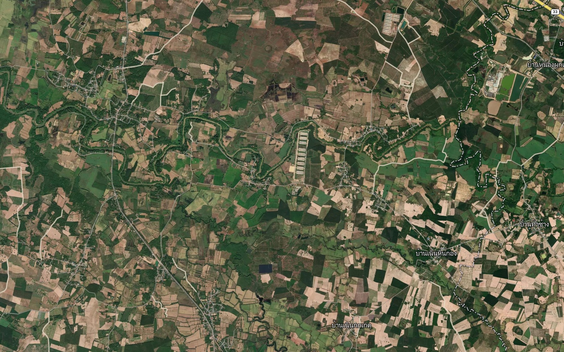 Satellite map of the Nong Ban Kaeng