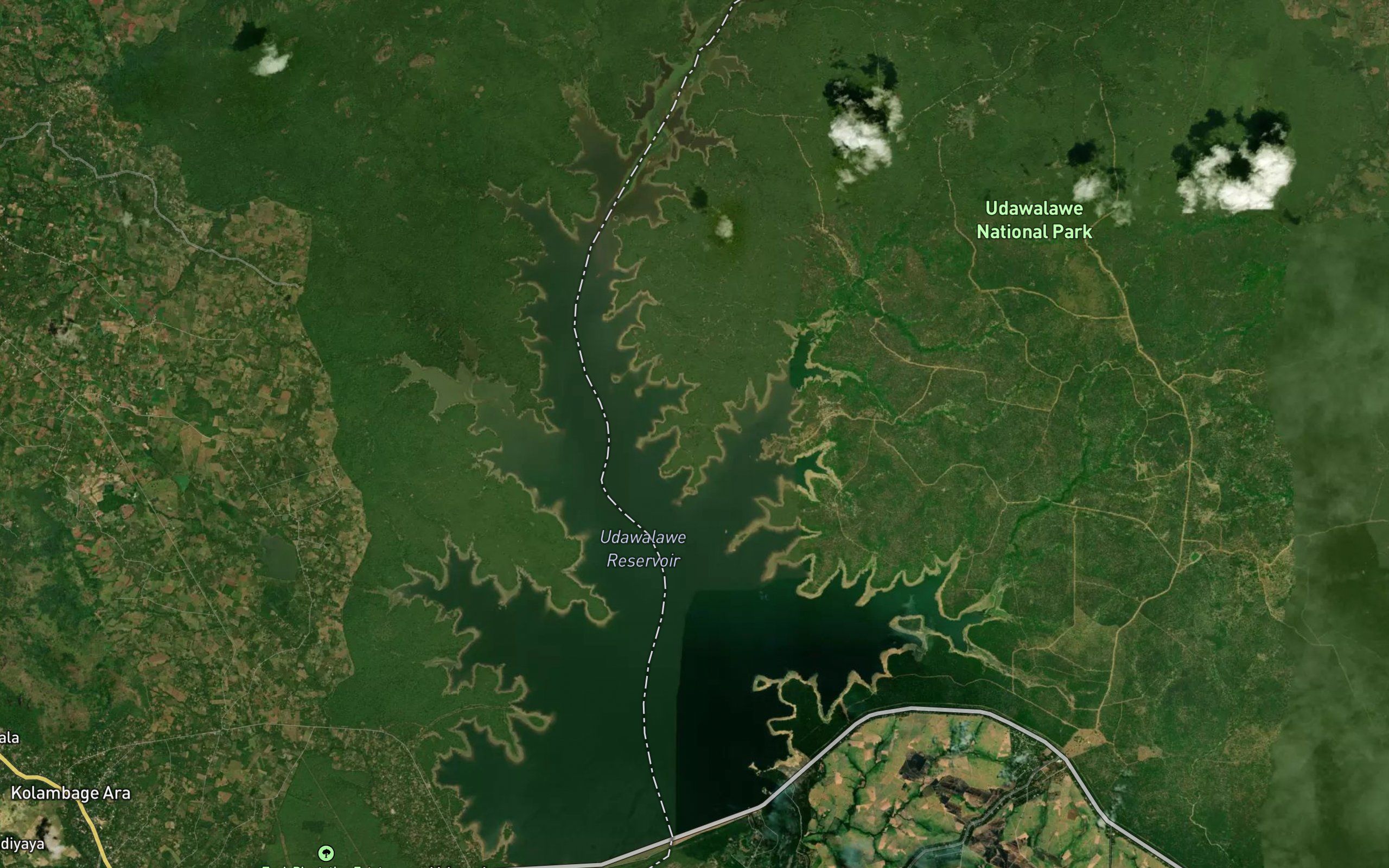 Udawalawe Reservoir