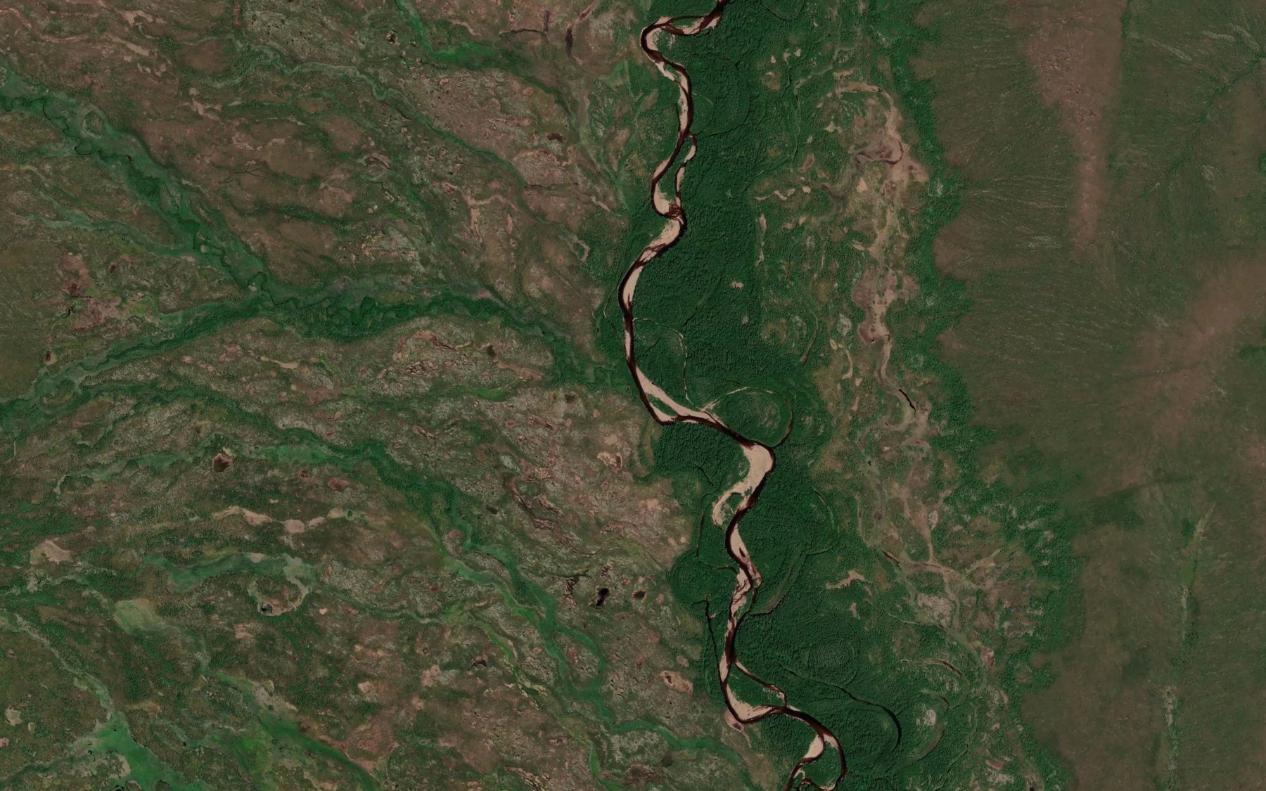 Satellite map of the Stlanikovyy