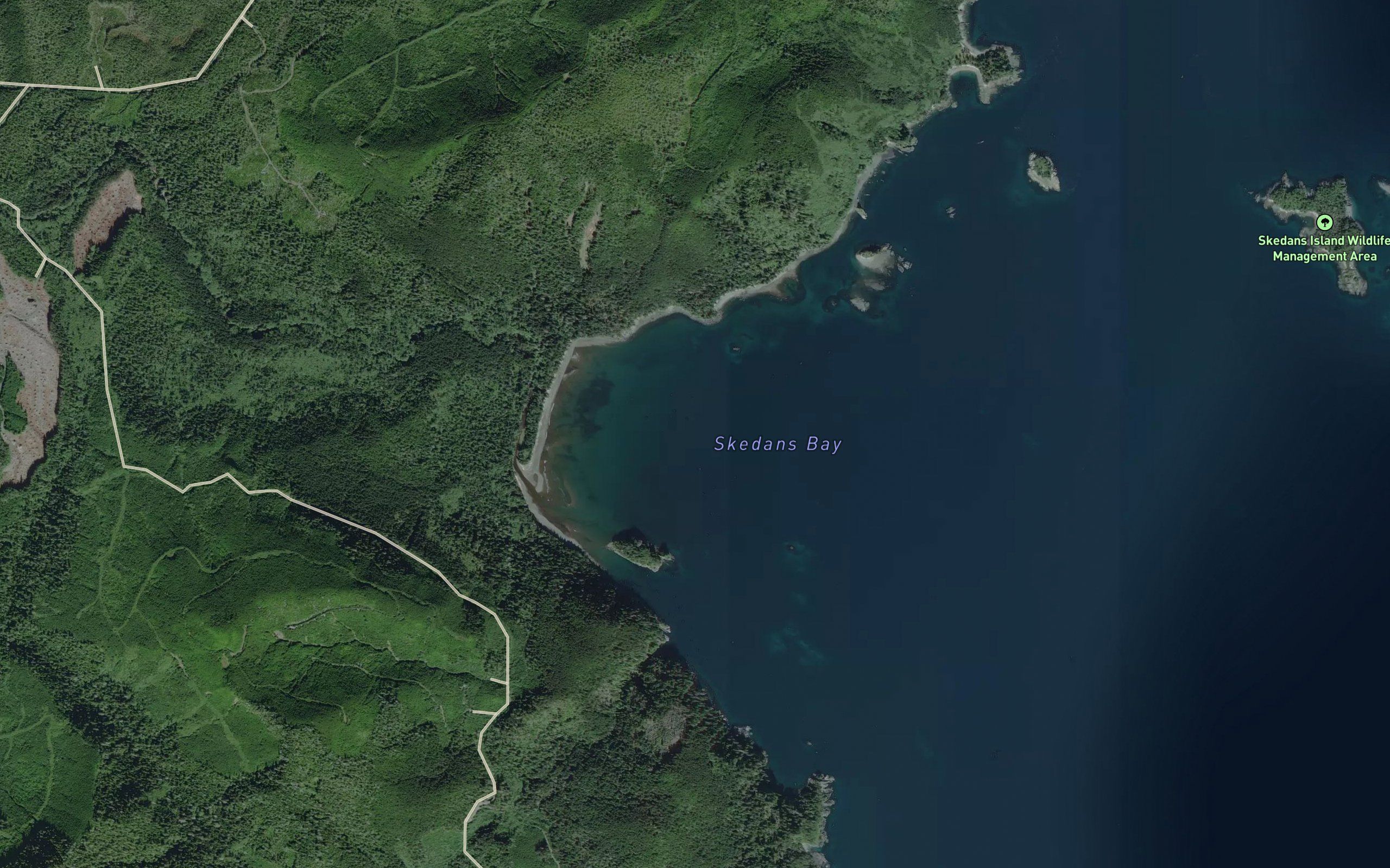 Skedans Bay
