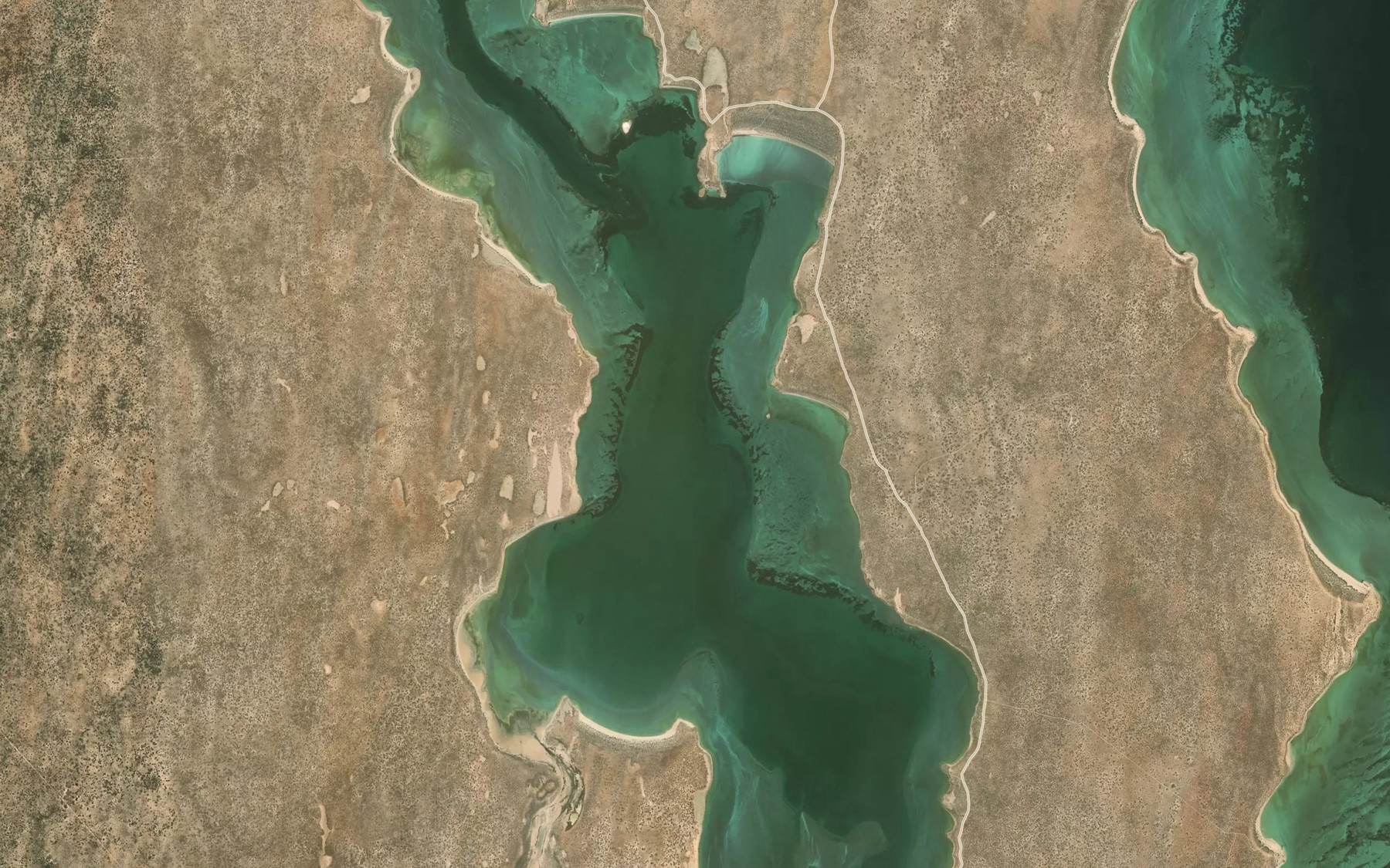 Satellite map of the Boat Haven Loop