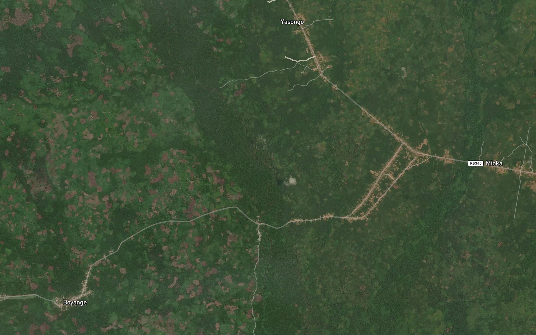 Satellite map of the Kopie