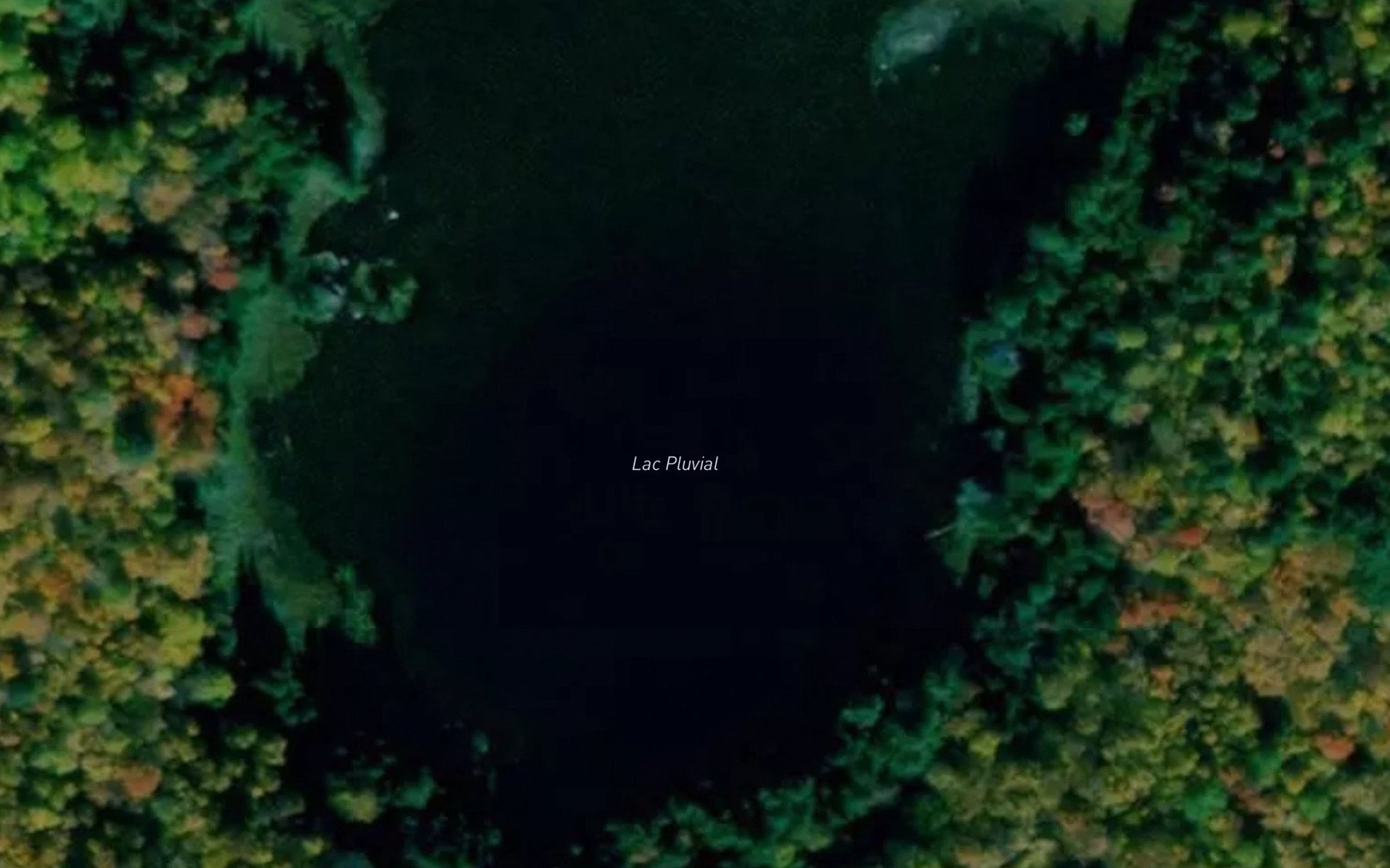 Satellite map of the Lac Pluvial