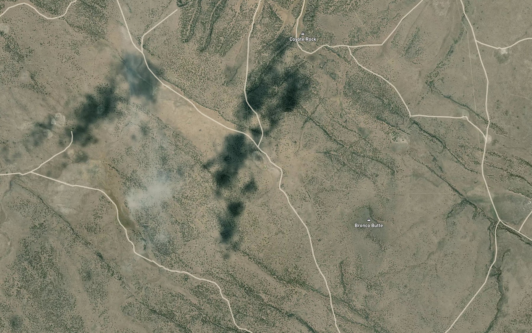 Satellite map of the Meeks Waterhole