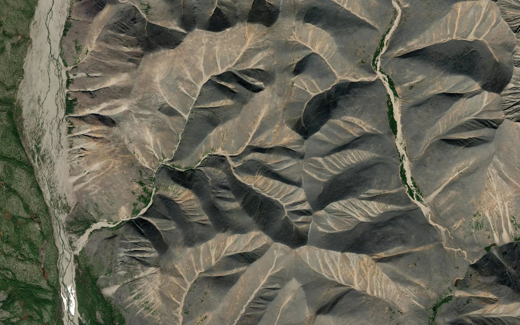 Satellite map of the Odori