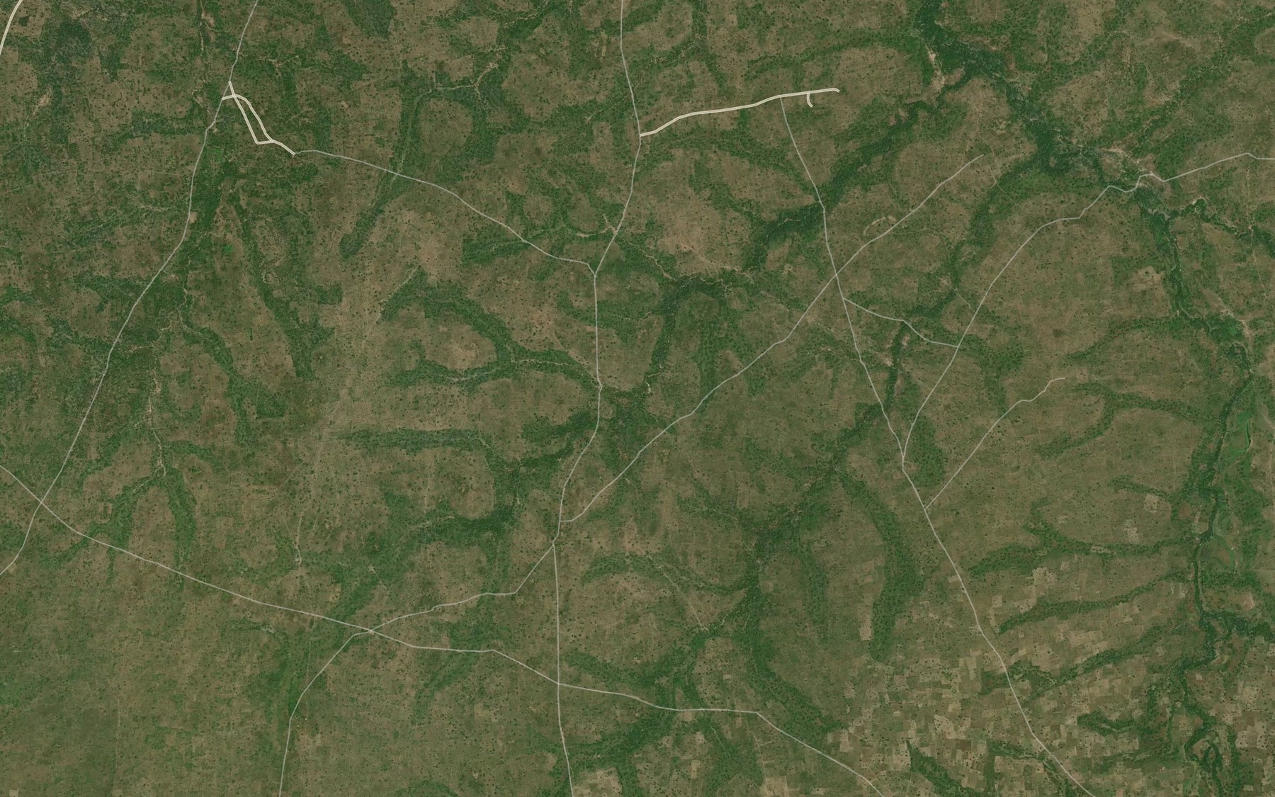Satellite map of the River Uavende