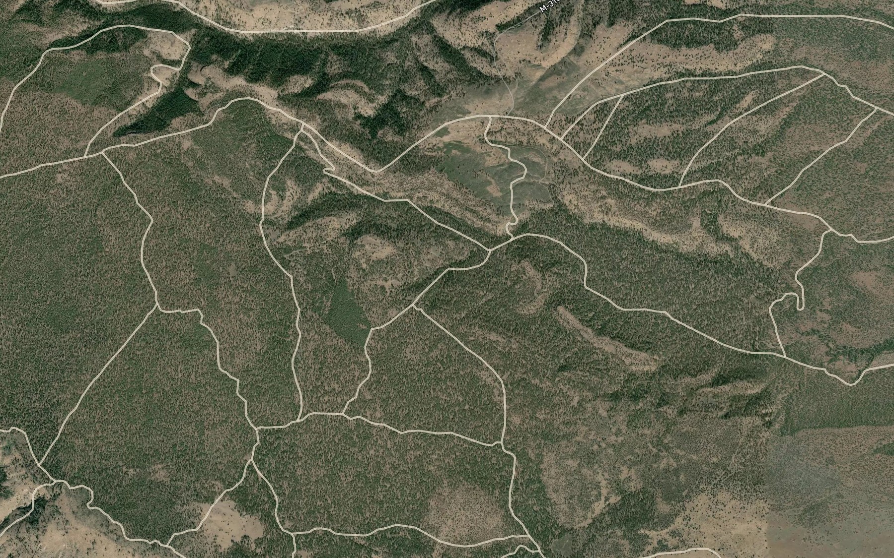 Satellite map of the Beachkomb Spring