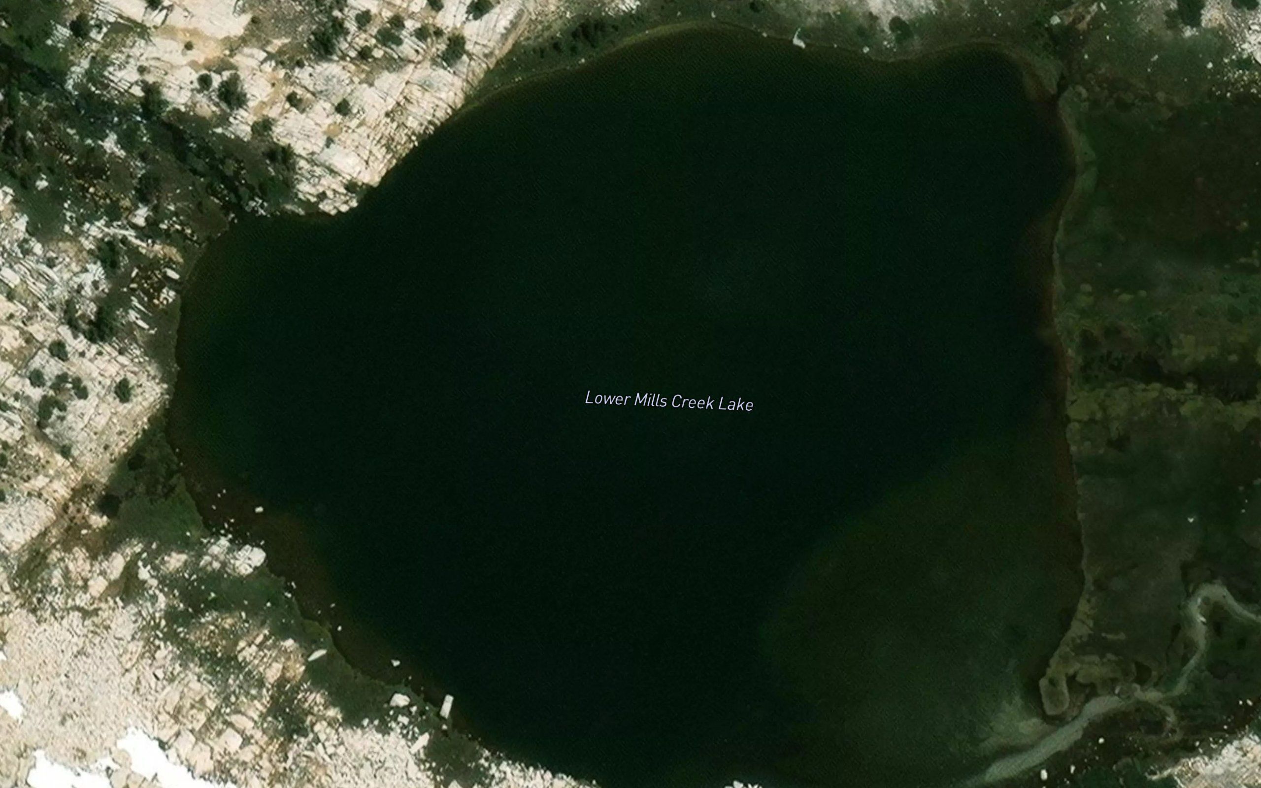 Lower Mills Creek Lake