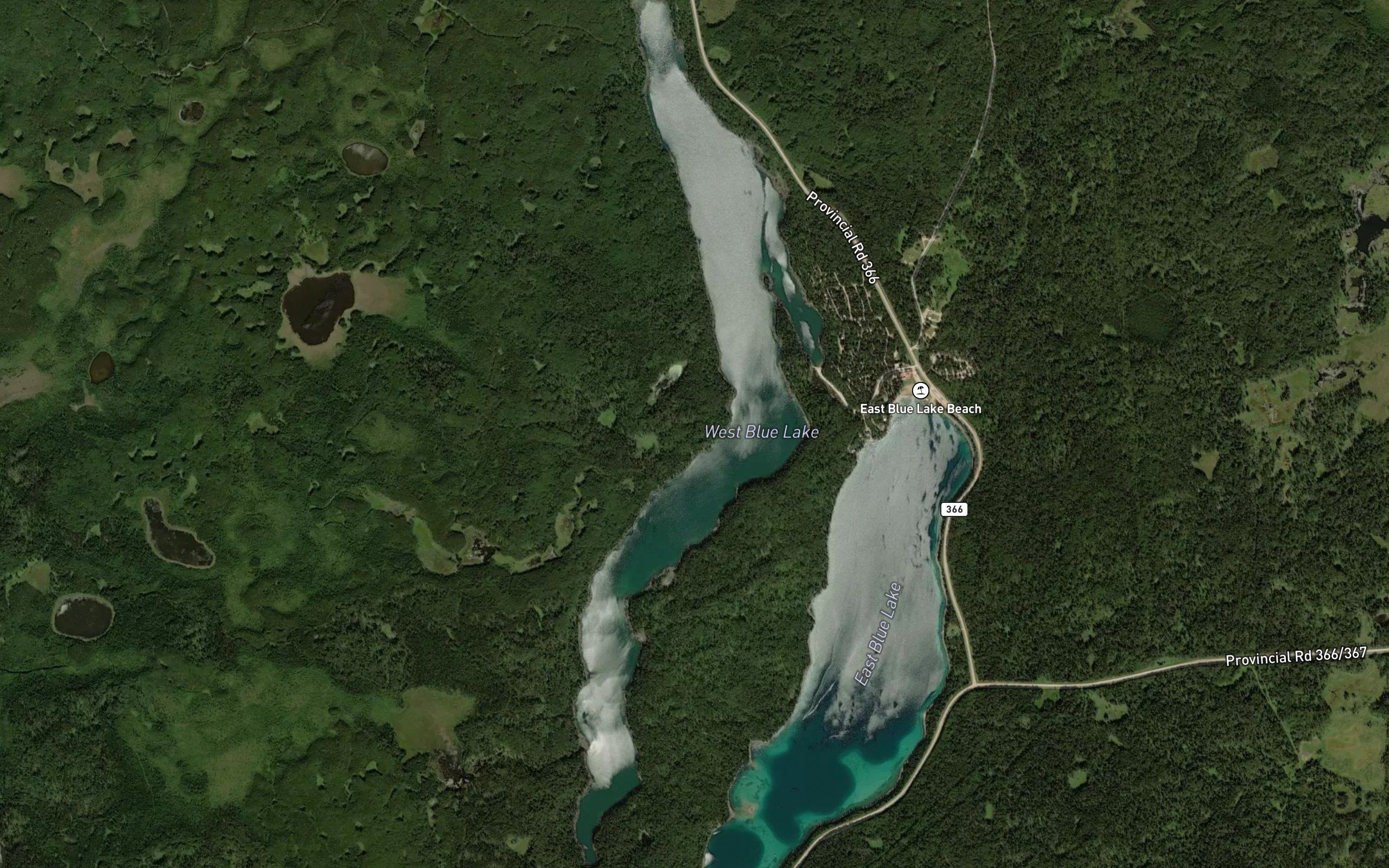 West Blue Lake
