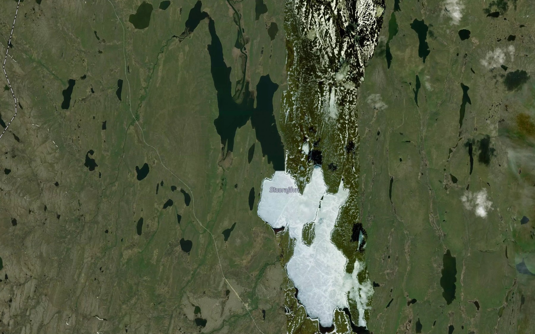 Satellite map of the Gavdaluovtafavli