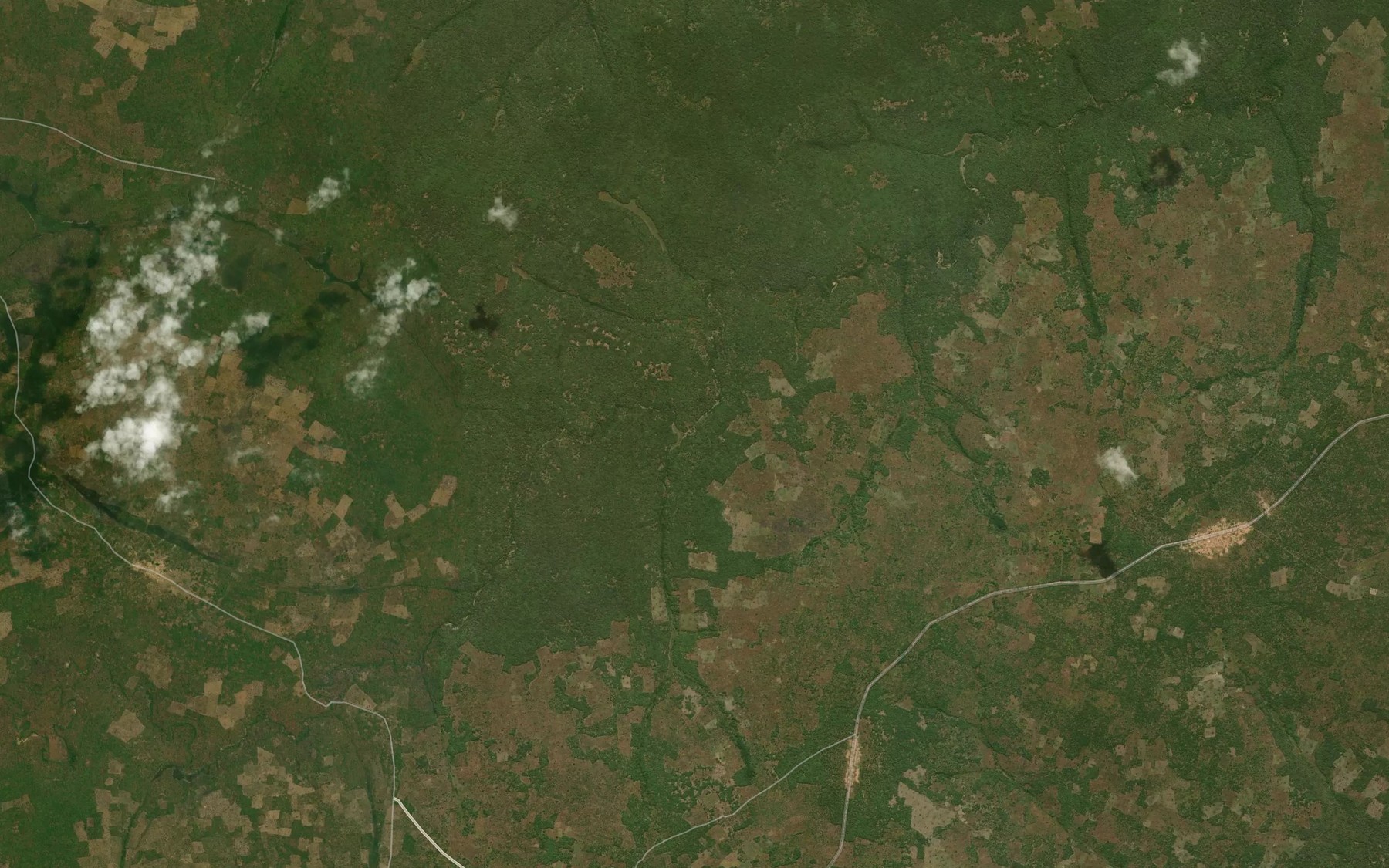 Satellite map of the Camungolo