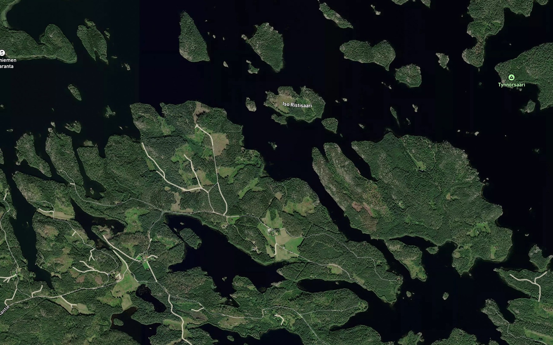 Satellite map of the Selkarannanlahti