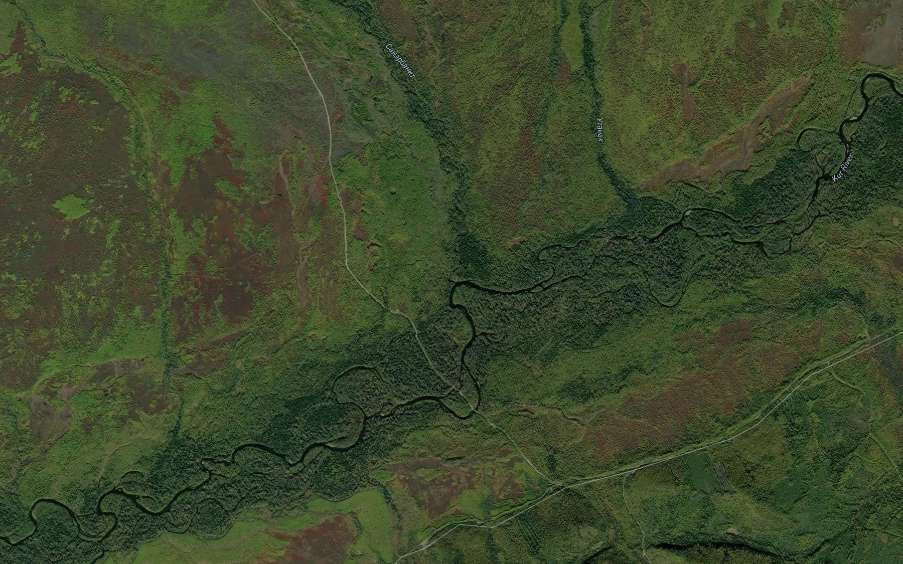 Satellite map of the Sanarbakit