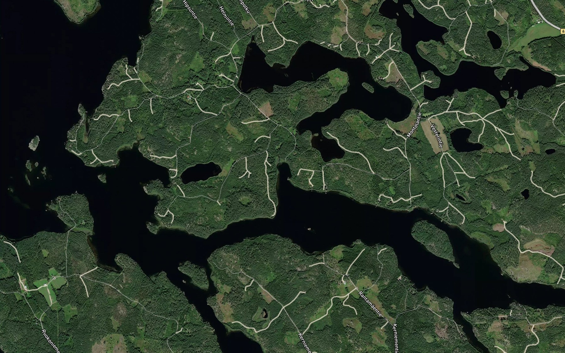 Satellite map of the Konninlahti