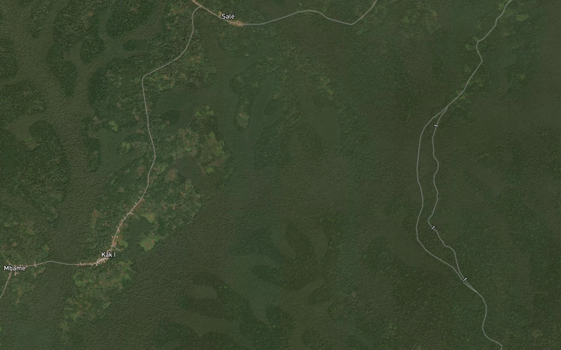 Satellite map of the Tchoumpal