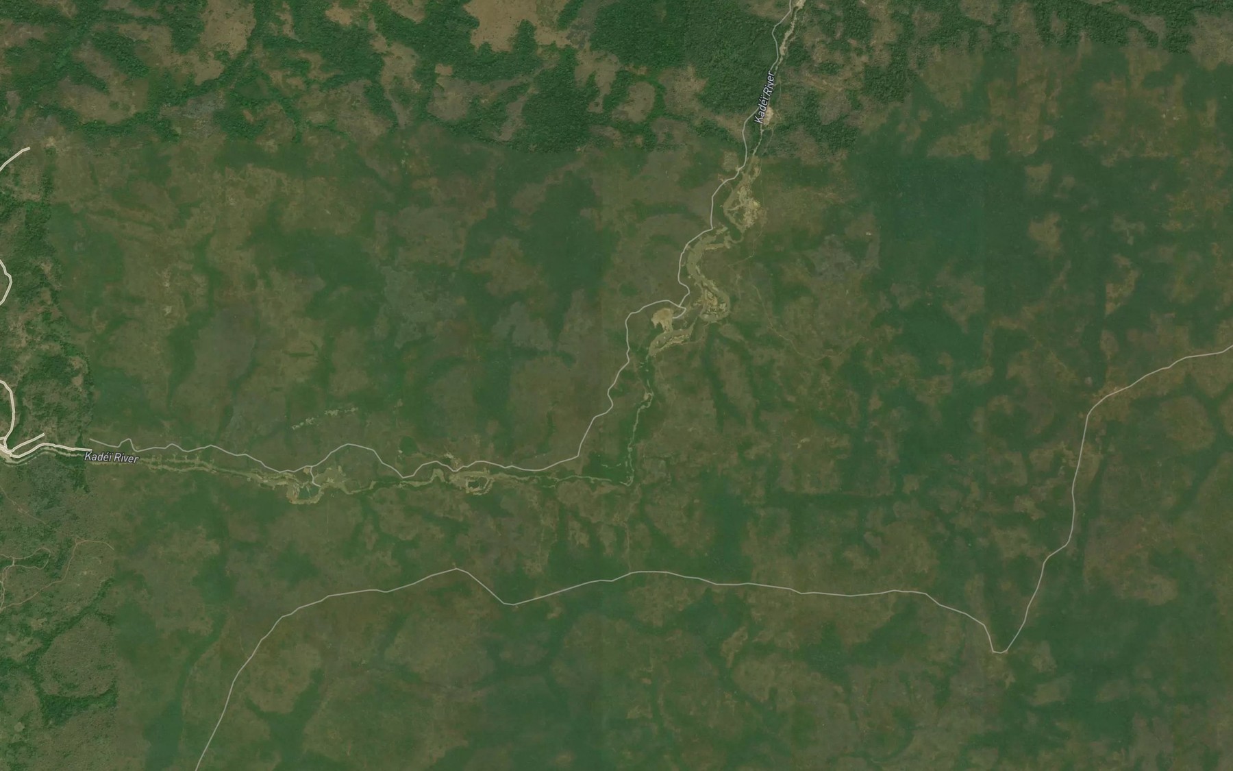 Satellite map of the Nagimi