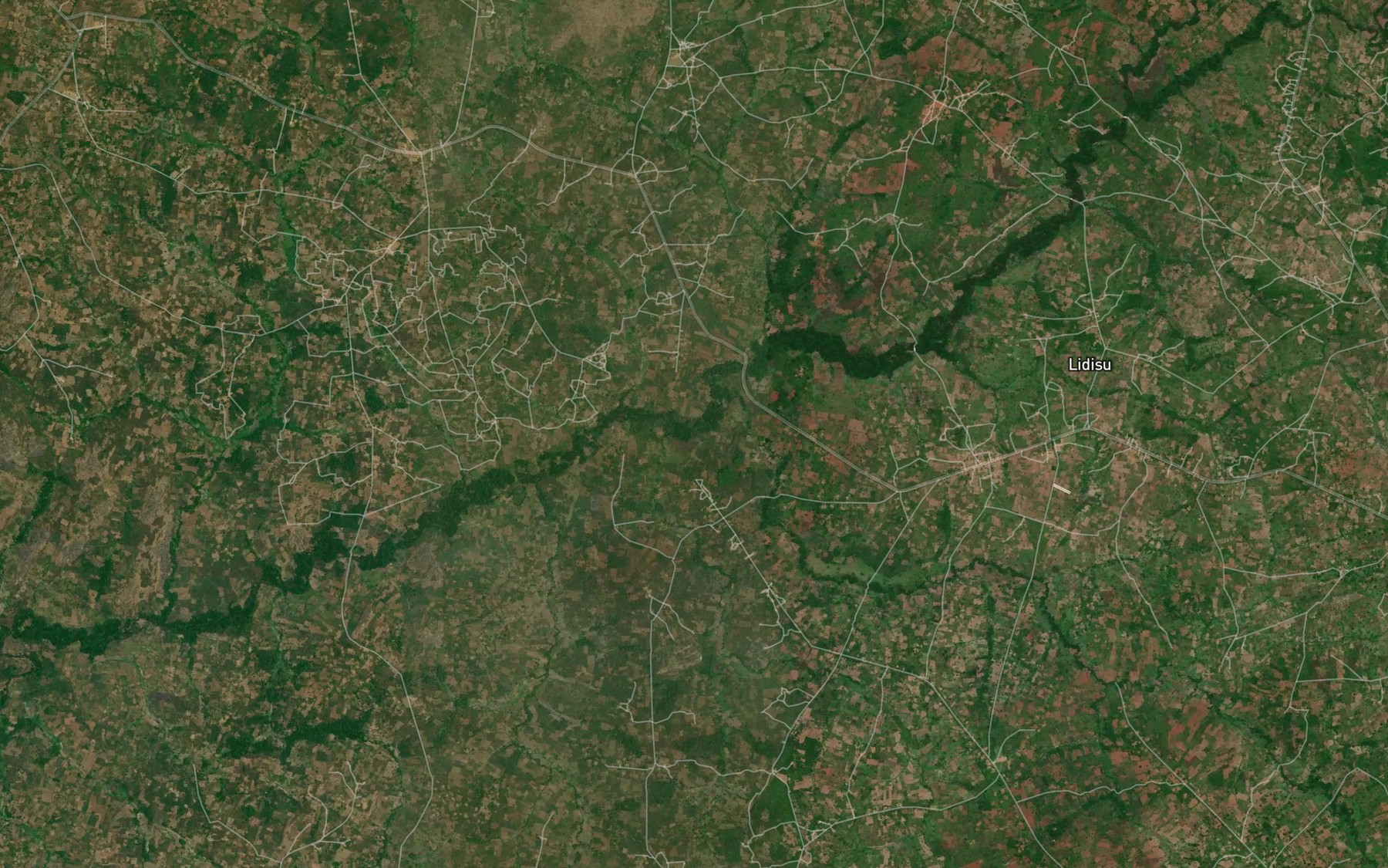 Satellite map of the Ambu