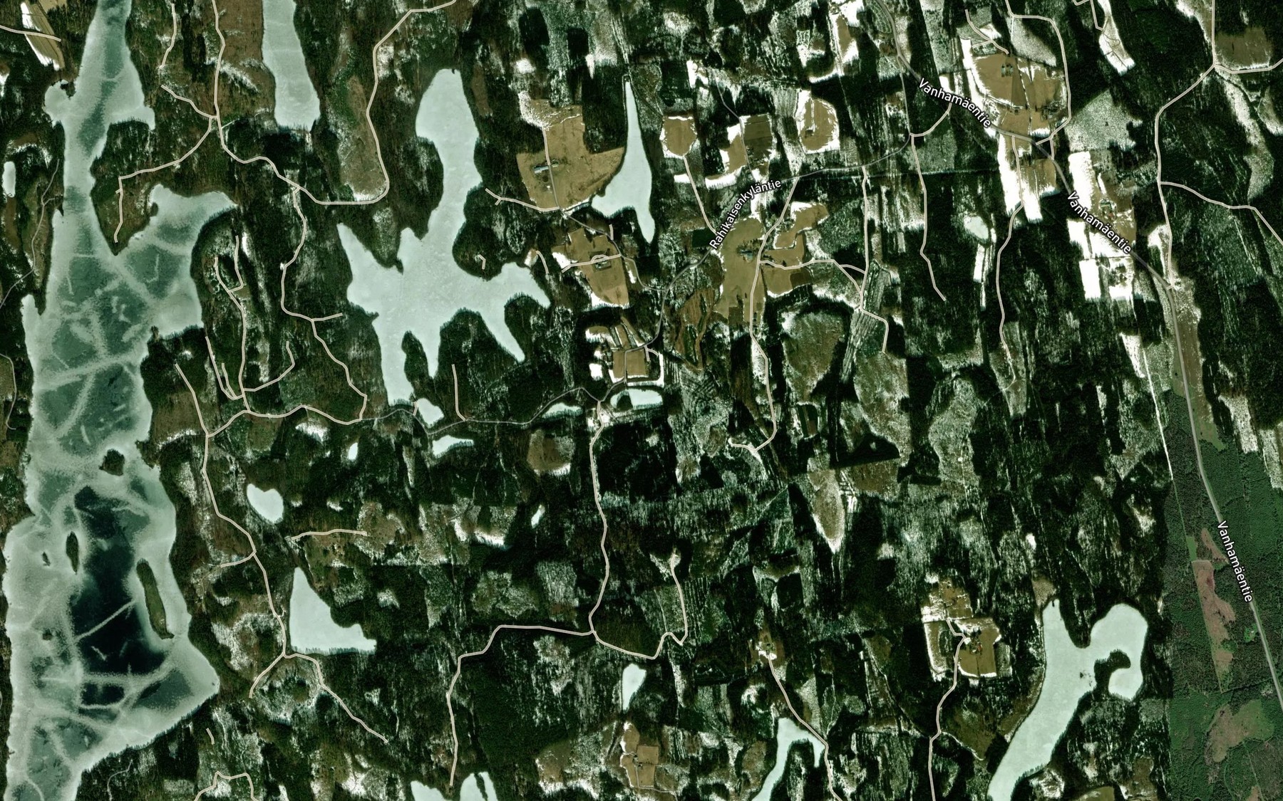 Satellite map of the Raapyslampi