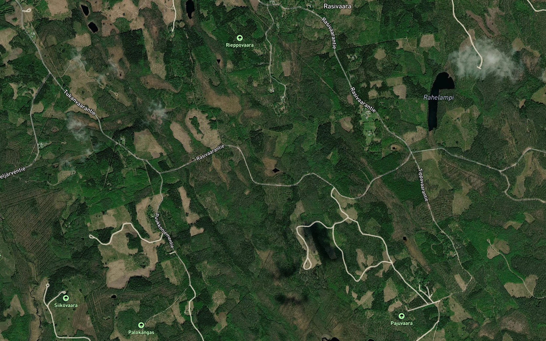 Satellite map of the Rieppopuro