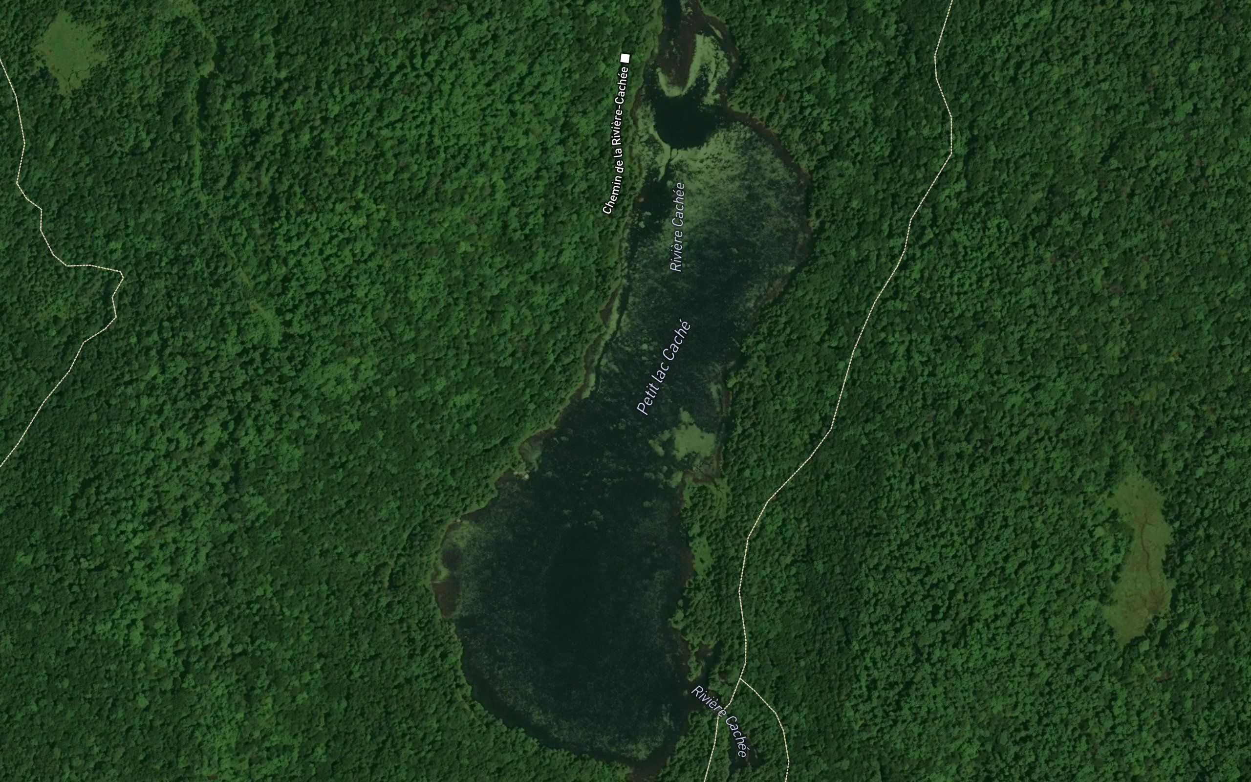 Petit lac Cache