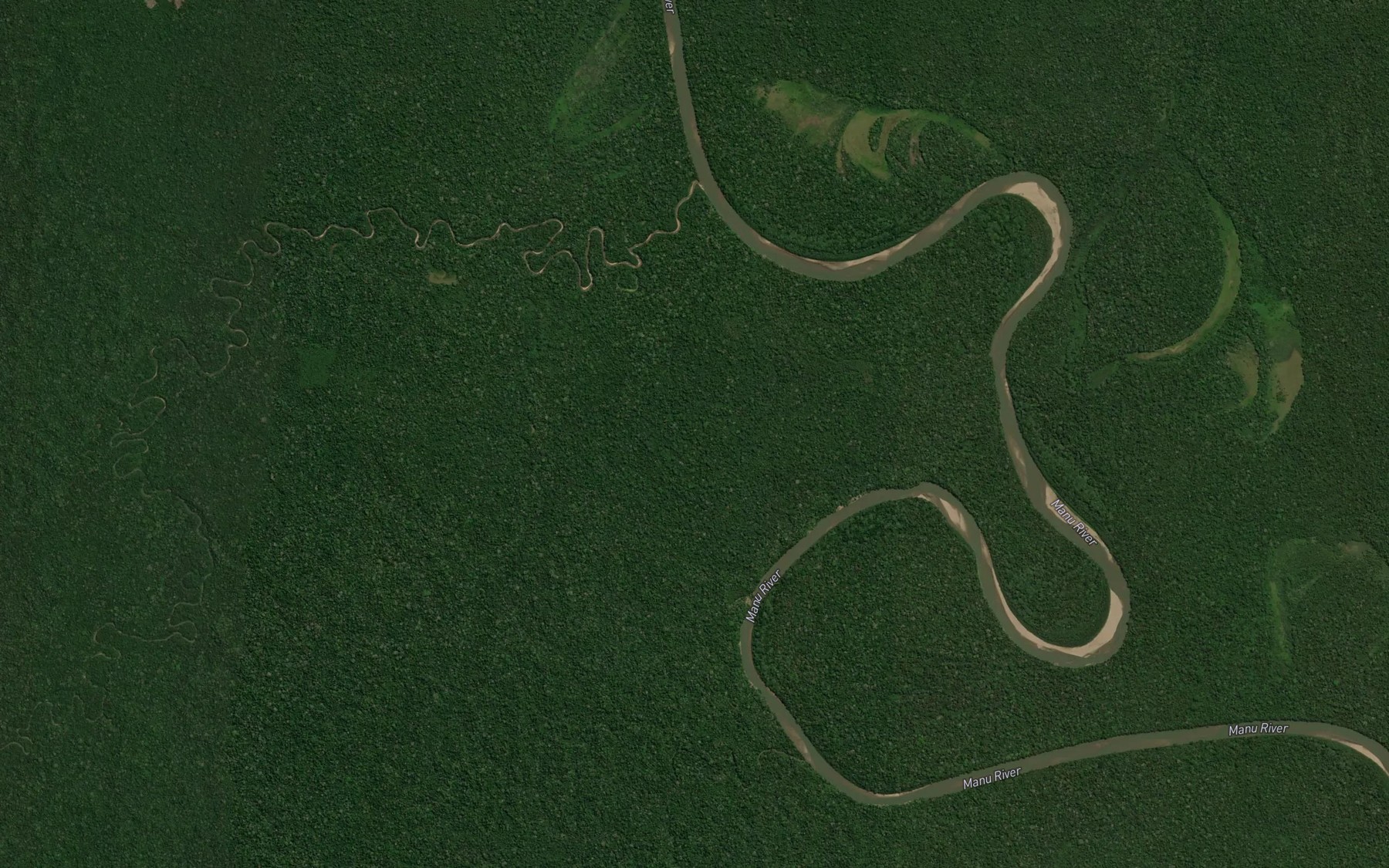 Satellite map of the Rio Yatili