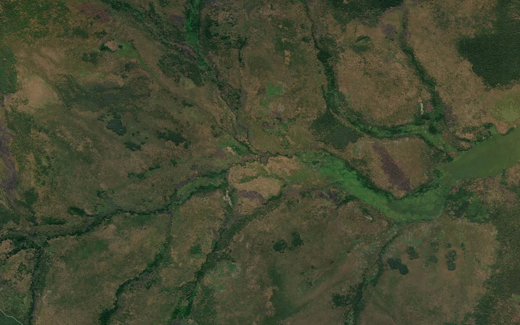 Satellite map of the Kitwatwa