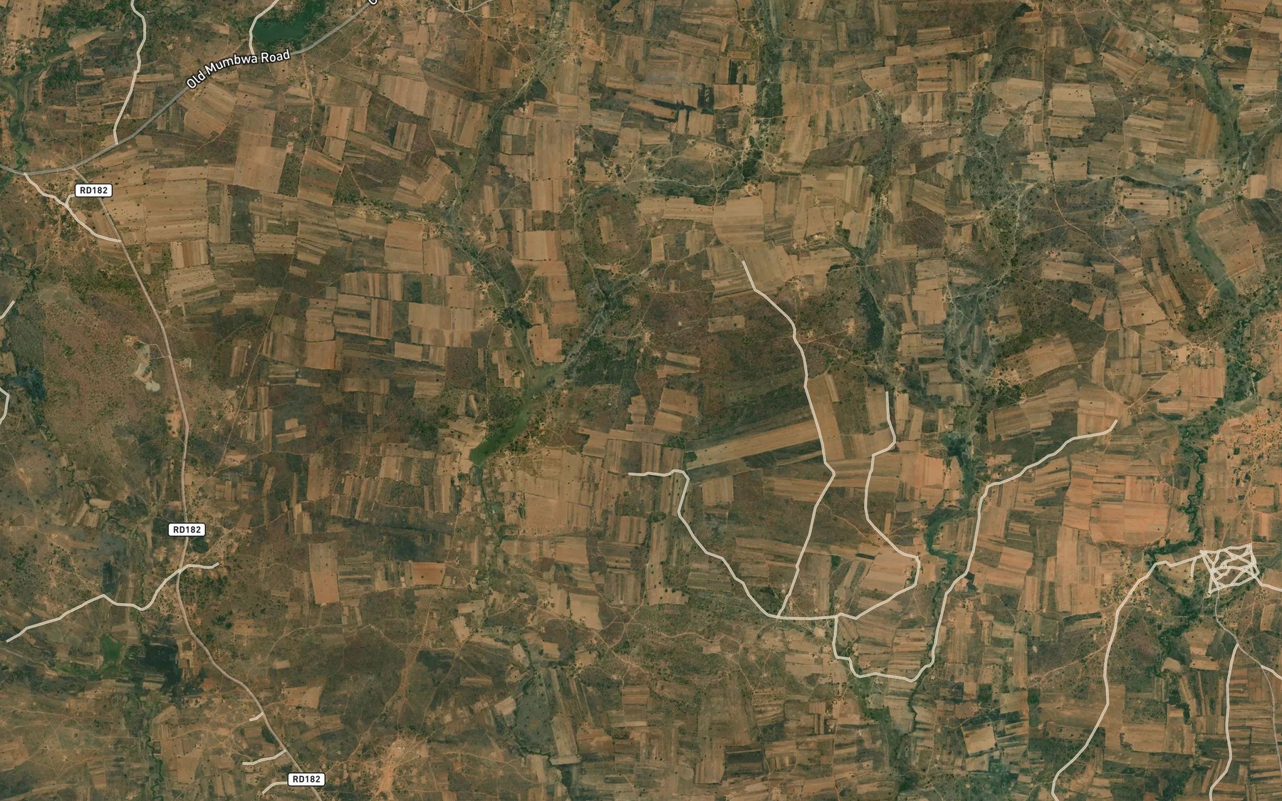 Satellite map of the Nambwa