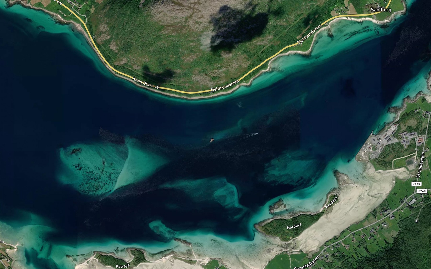 Satellite map of the Steinstiggrunnen