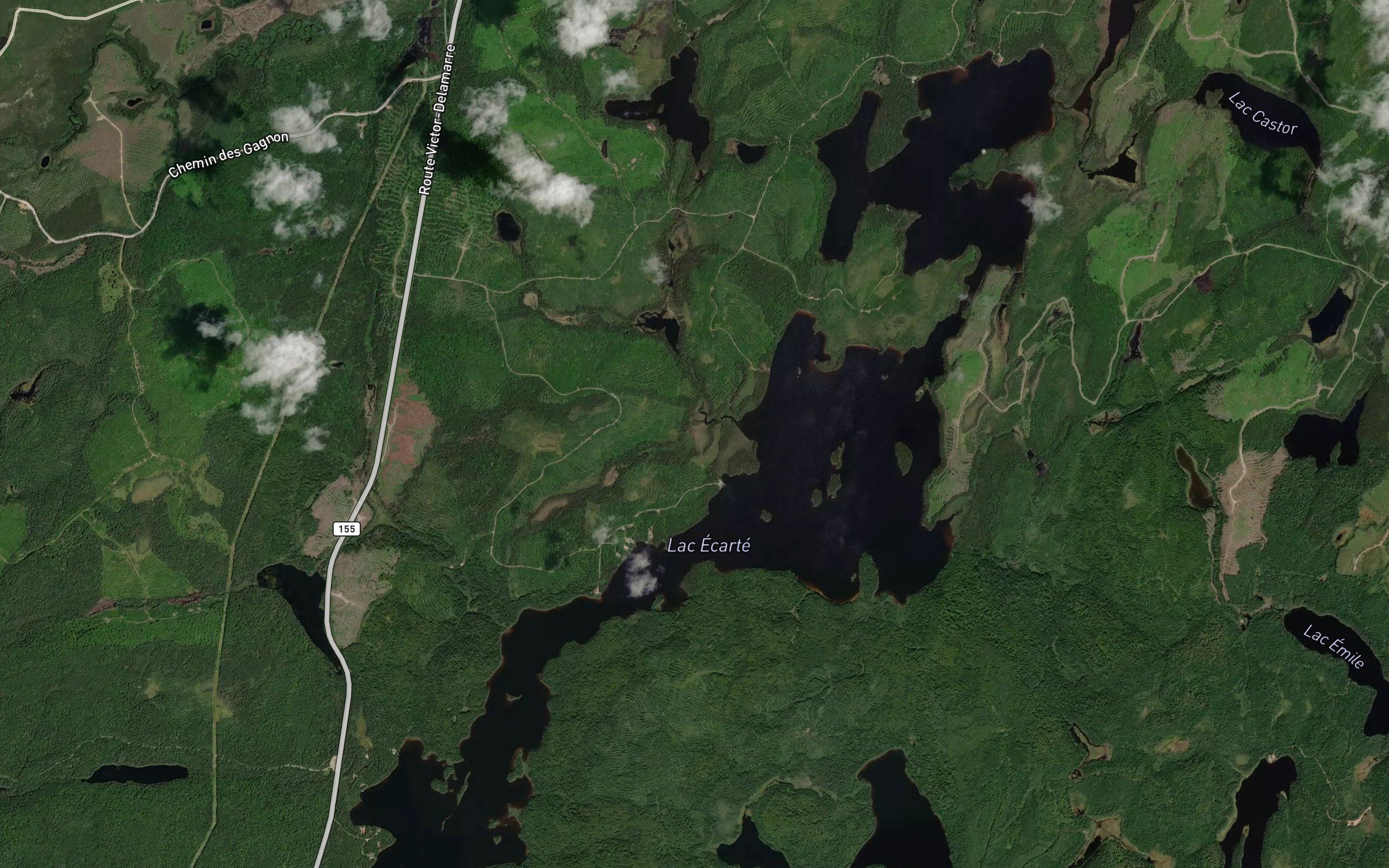Petit lac a Sec