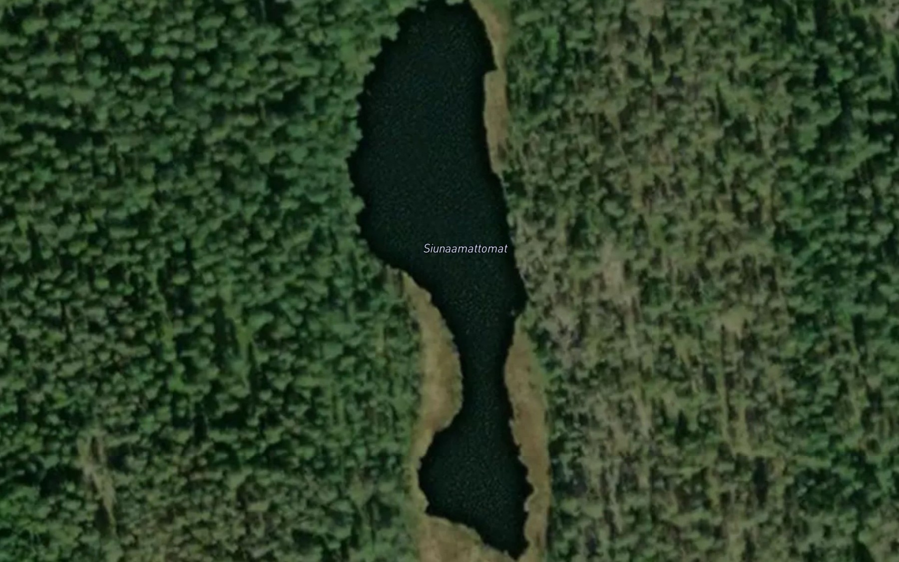 Satellite map of the Siunaamattomat