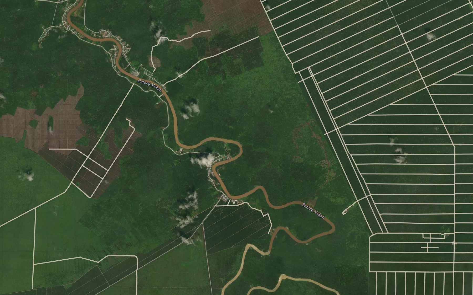 Satellite map of the Tanjung Paan